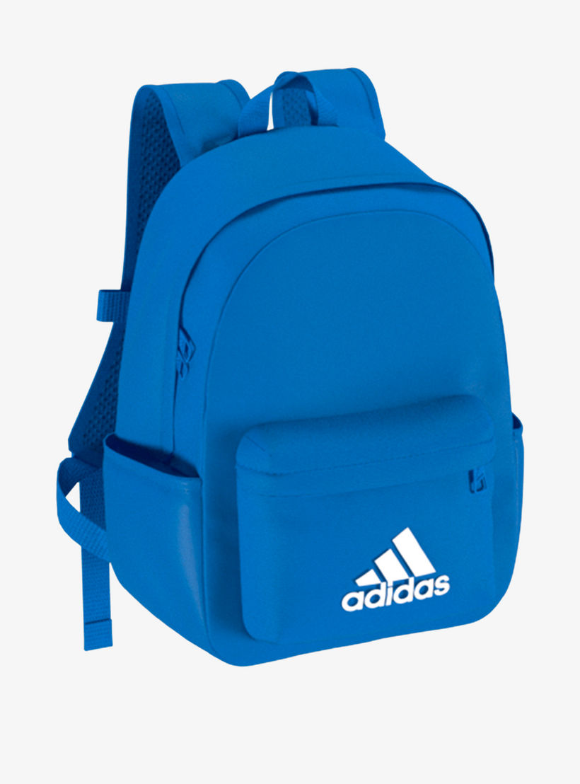 Adidas Logo Print Backpack with Adjustable Straps and Zip Closure-school-bagsandbackpacks-backpacks-image-10