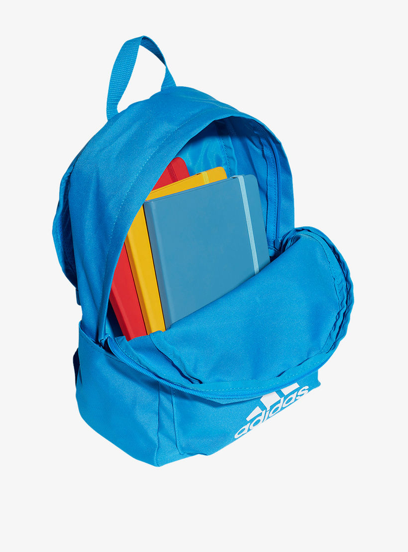Adidas Logo Print Backpack with Adjustable Straps and Zip Closure-school-bagsandbackpacks-backpacks-image-5
