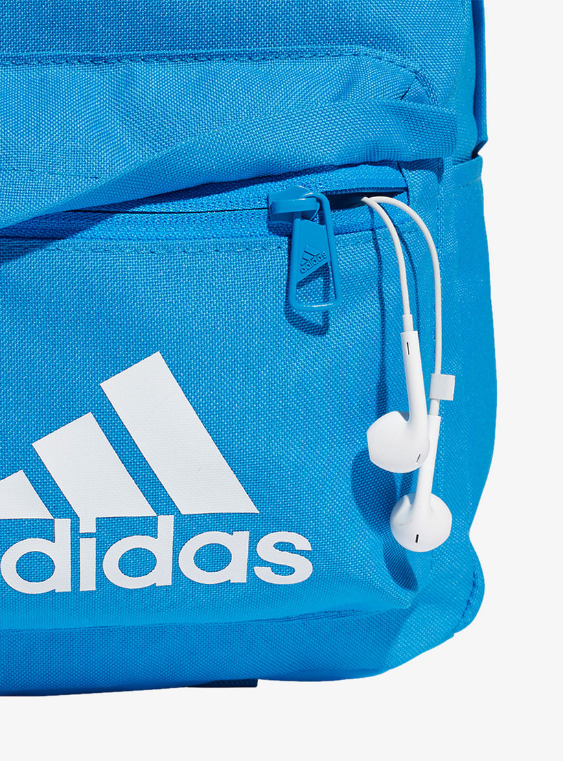 Adidas Logo Print Backpack with Adjustable Straps and Zip Closure-school-bagsandbackpacks-backpacks-image-7