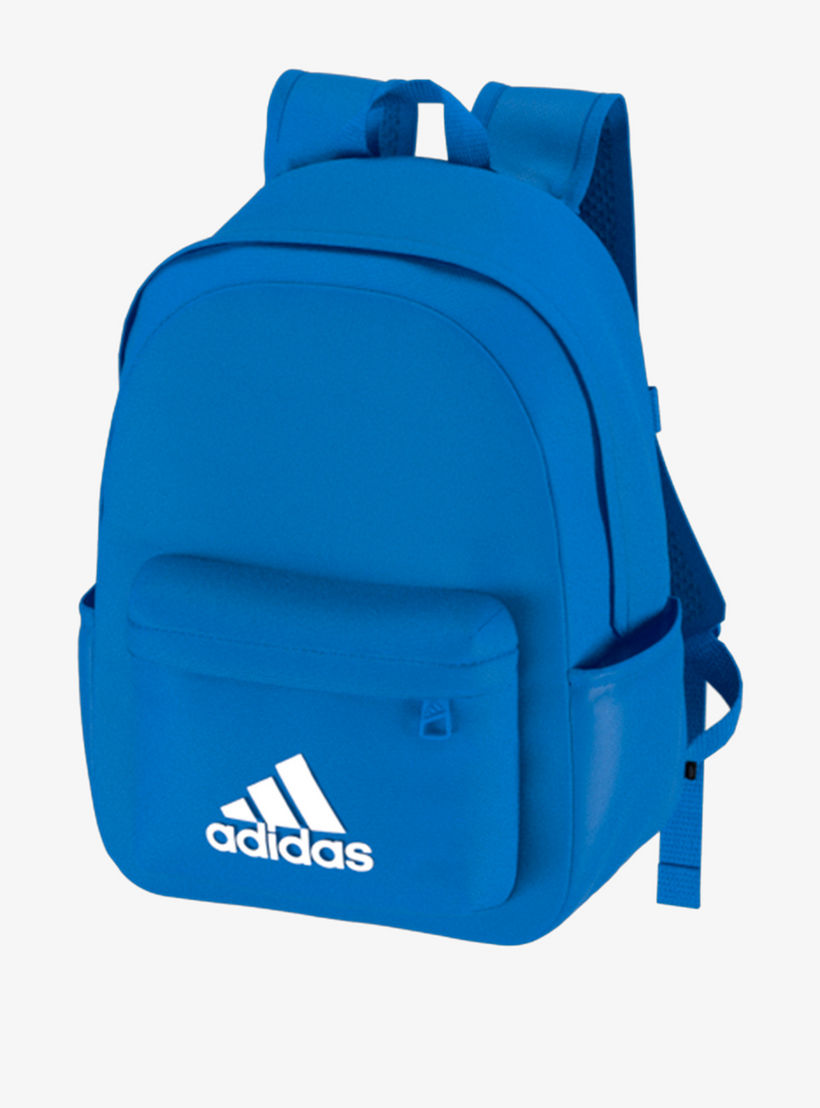 Adidas Logo Print Backpack with Adjustable Straps and Zip Closure-school-bagsandbackpacks-backpacks-image-9