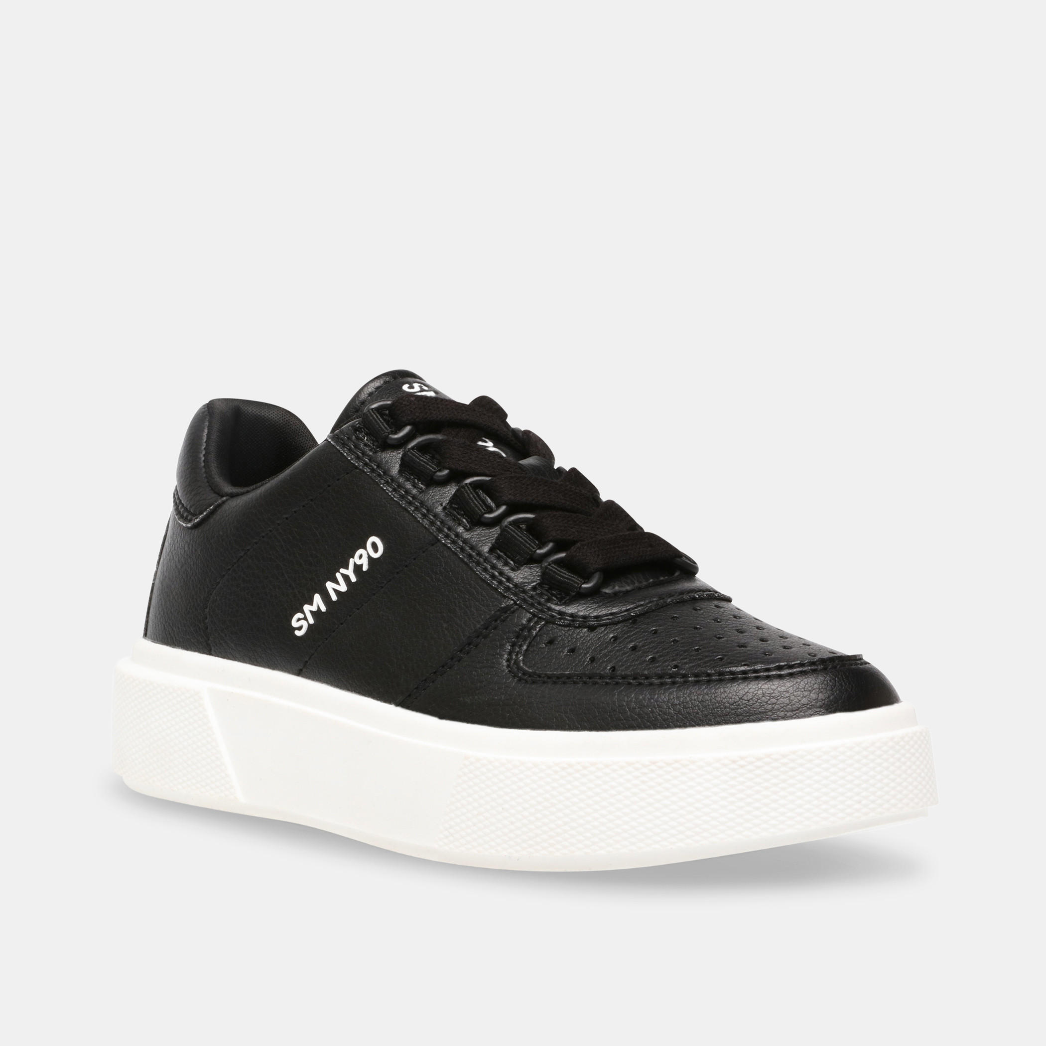 Steve Madden Women's Solid Sneakers with Lace-Up Closure-women-shoes-sneakers-image-2