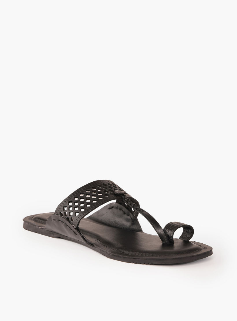 صندل جلد بحزام مثقب للرجال من دوتشيني-men-shoes-sandals-image-2