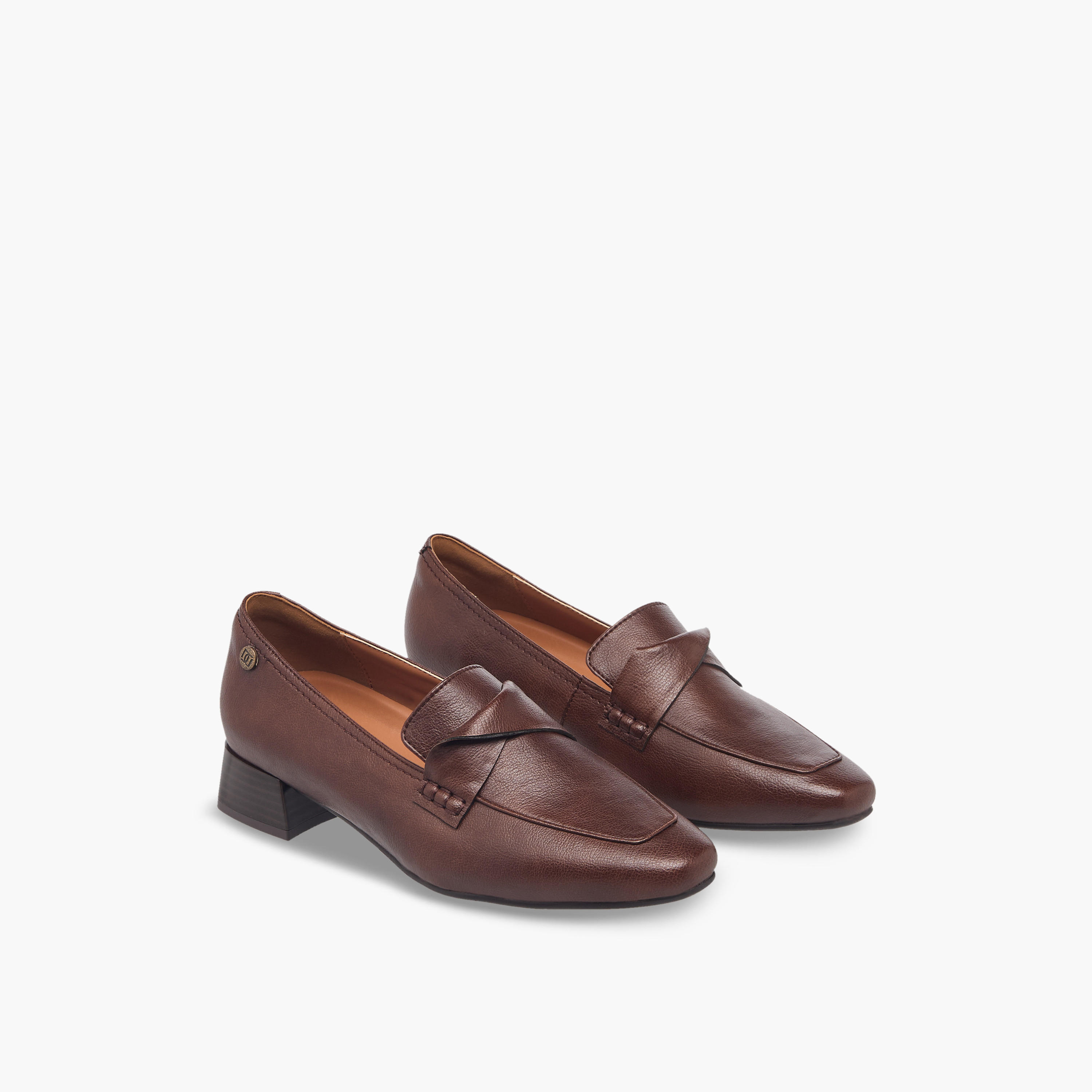 Duchini Women Block Heel Loafers-women-shoes-loafersandmoccasins-image-1