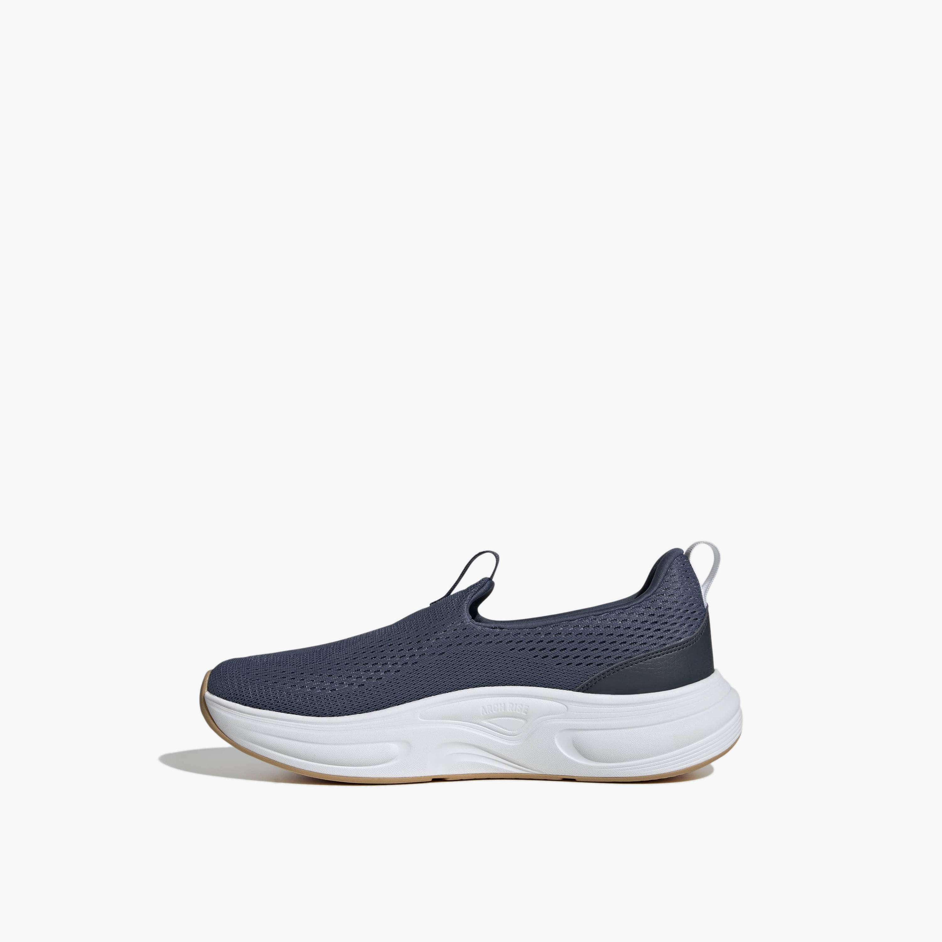 Adidas Men Cloudfoam Cuxxion - Lounge Slip-On Sneakers-sports-men-shoes-image-3