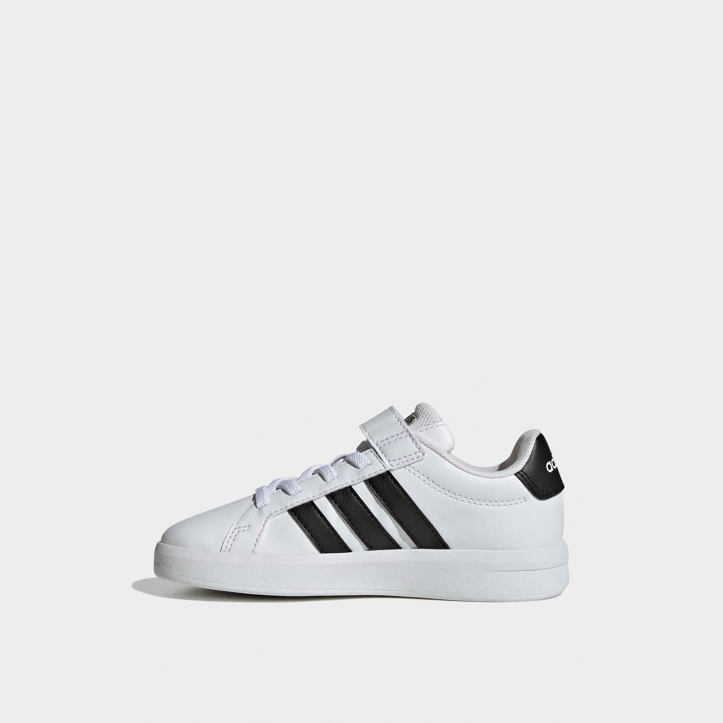 Adidas Boys Grand Court 3.0 EL Hook & Loop Sneakers-girls-shoes-sneakers-image-3