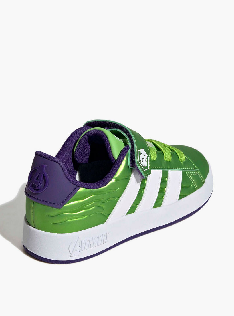 Adidas Boys GRAND COURT HULK EL Hook & Loop Sneakers-boys-shoes-sneakers-image-5