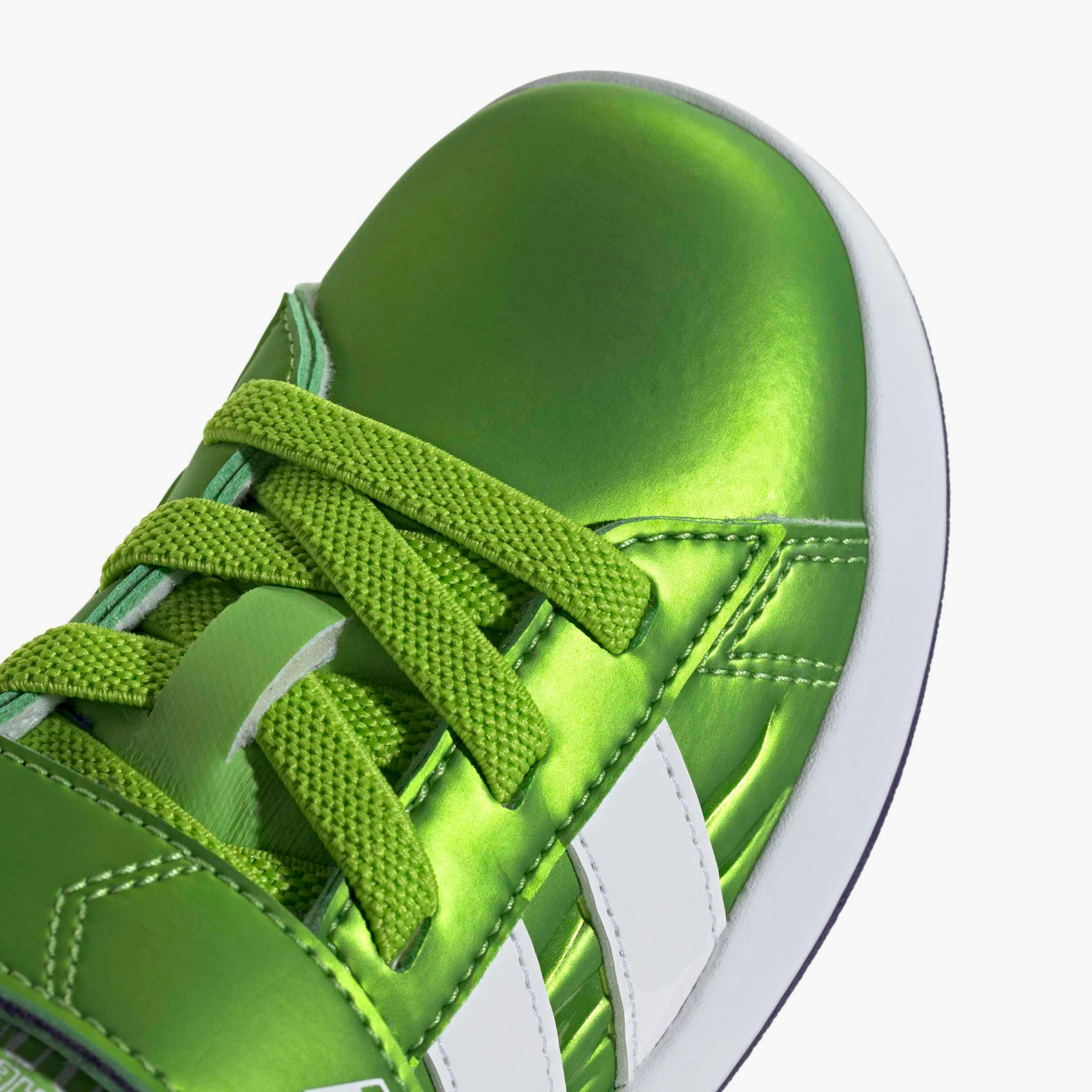 Adidas Boys GRAND COURT HULK EL Hook & Loop Sneakers-boys-shoes-sneakers-image-6