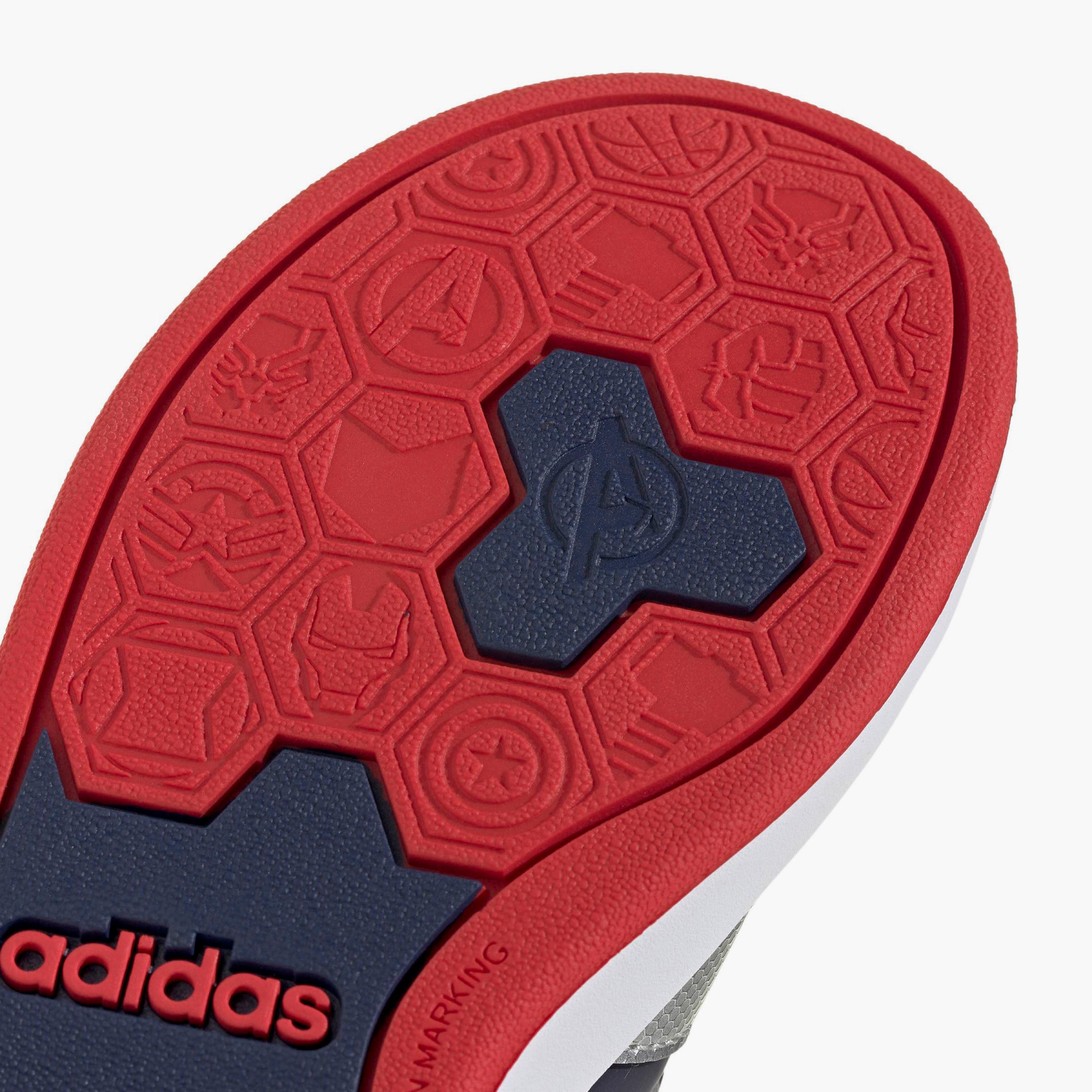 Adidas Boys GRAND COURT CAPT AMERICA EL Hook & Loop Sneakers-boys-shoes-sneakers-image-6