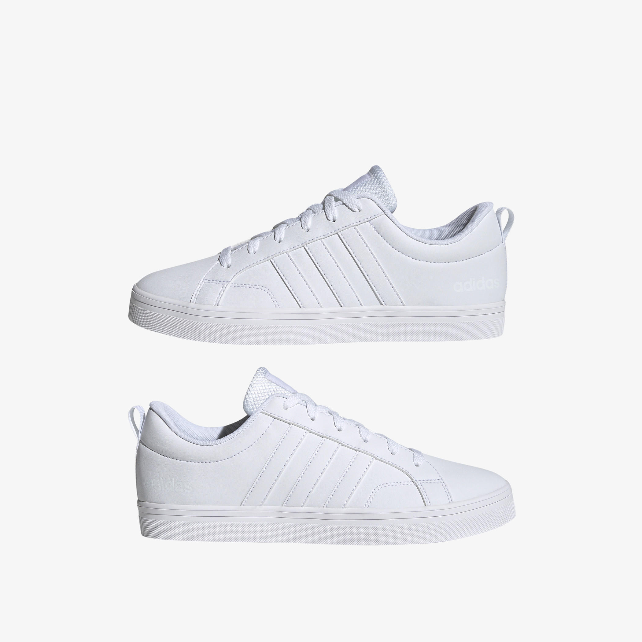 Adidas Men's Textured Lace-Up Low Ankle Sneakers - VS PACE 2.0-men-shoes-sneakers-image-1