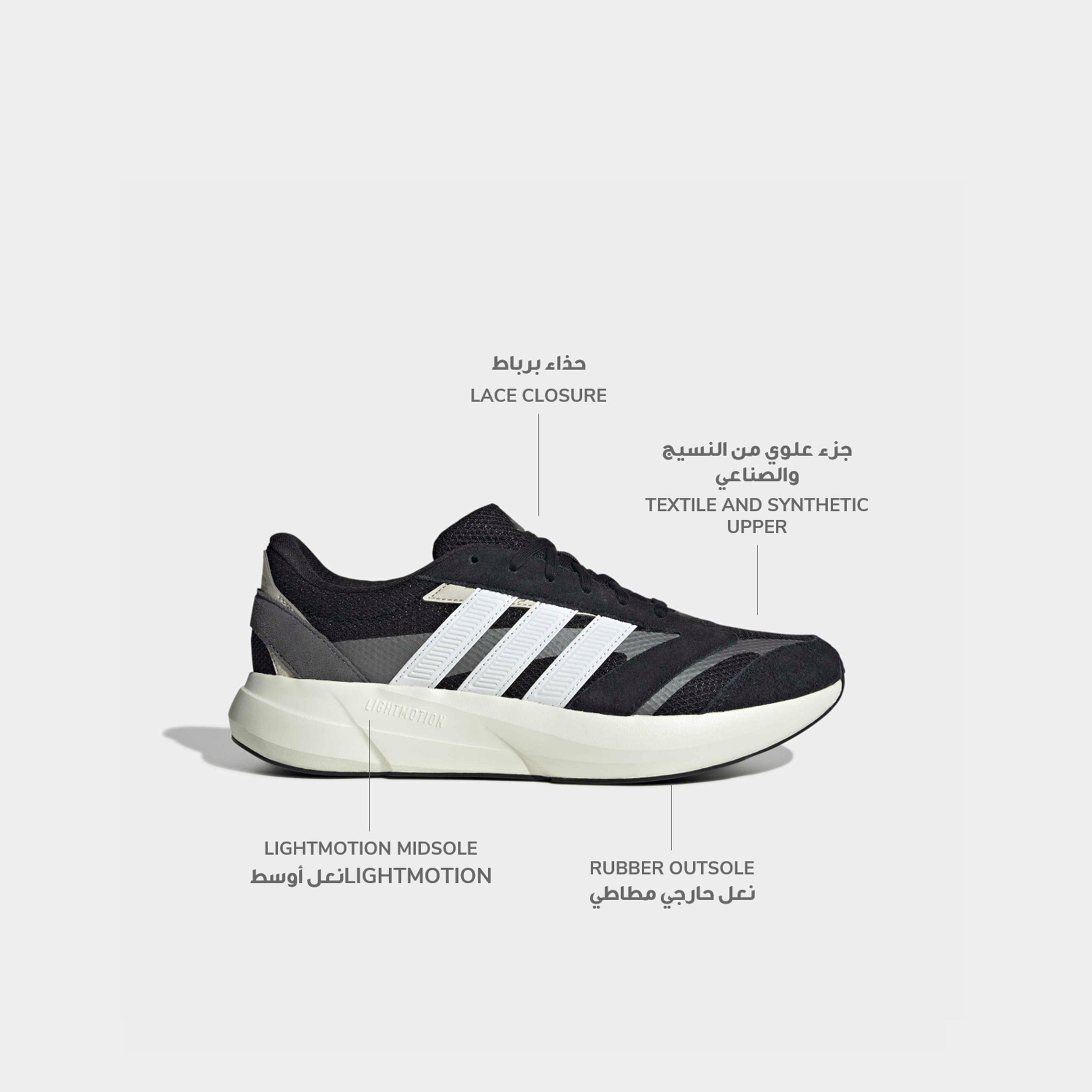 Adidas Men Lightshift 2.0 Lace-Up Ankle Sneakers-sports-men-shoes-image-2