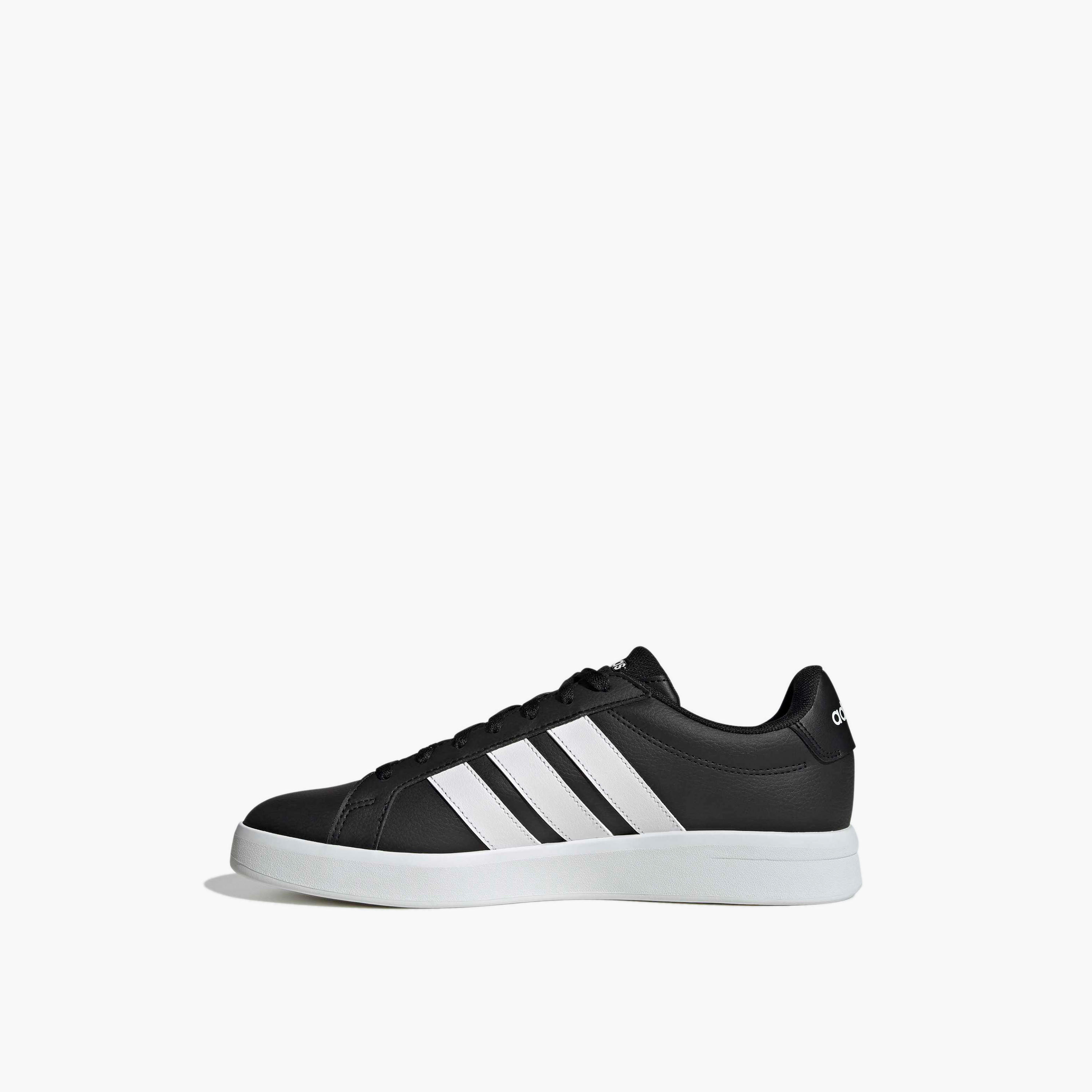 Adidas Men Grand Court Base 3.0 Lace-Up Sneakers-sports-men-shoes-image-3