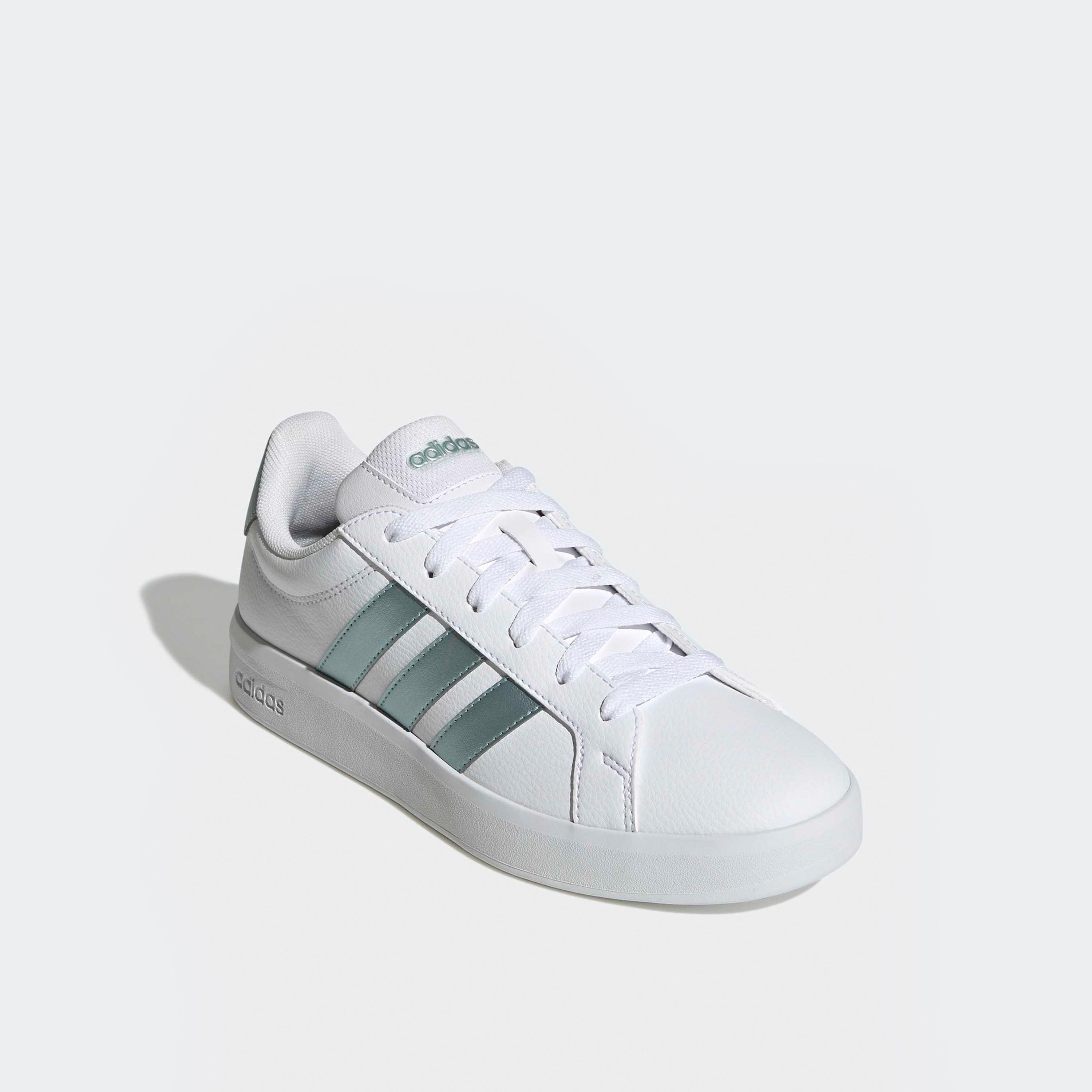 Adidas Women Grand Court Base 3.0 Lace-Up Ankle Sneakers-women-shoes-sneakers-image-1