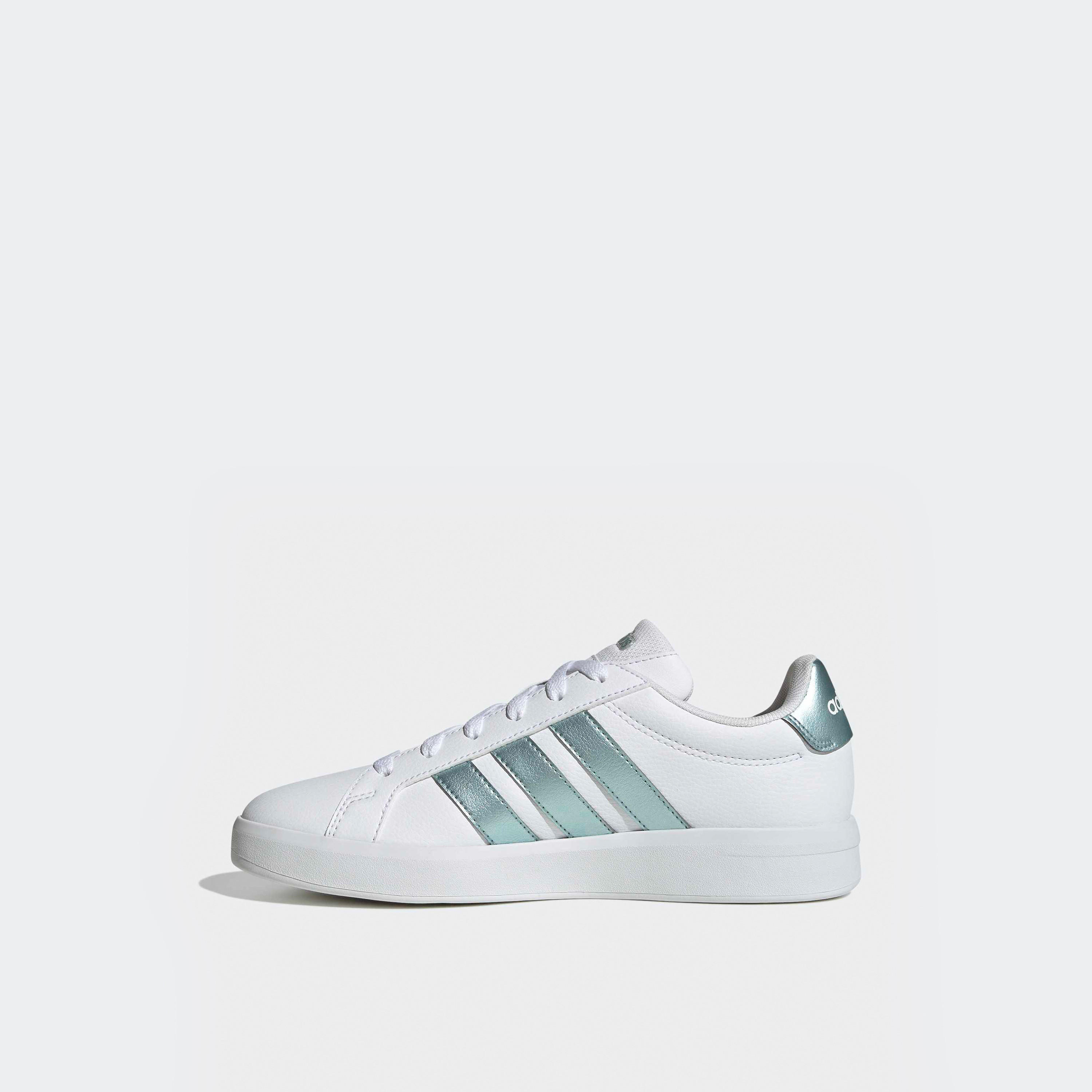 Adidas Women Grand Court Base 3.0 Lace-Up Ankle Sneakers-women-shoes-sneakers-image-3