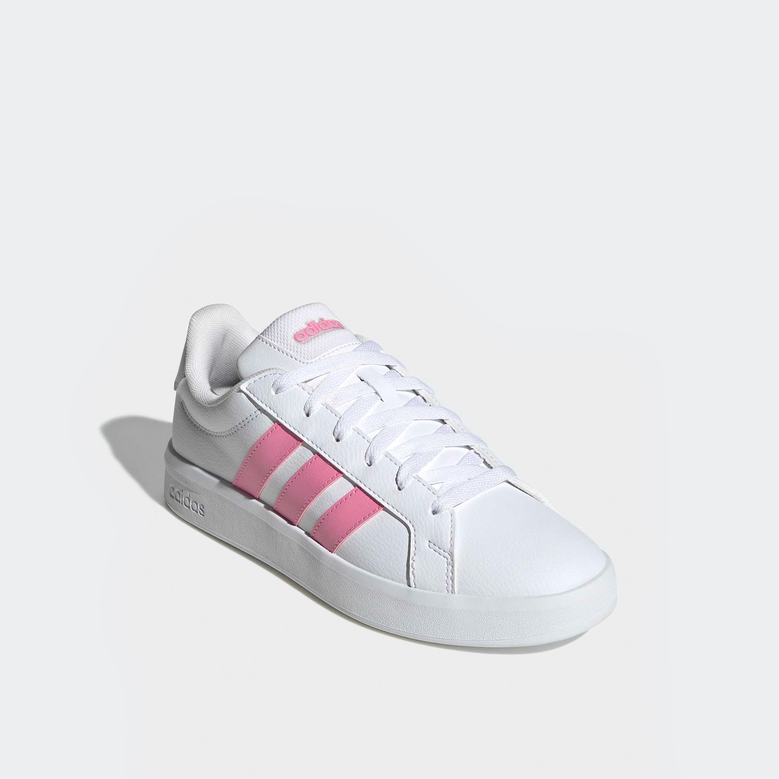 Adidas Women Grand Court Base 3.0 Lace-Up Ankle Sneakers-women-shoes-sneakers-image-1