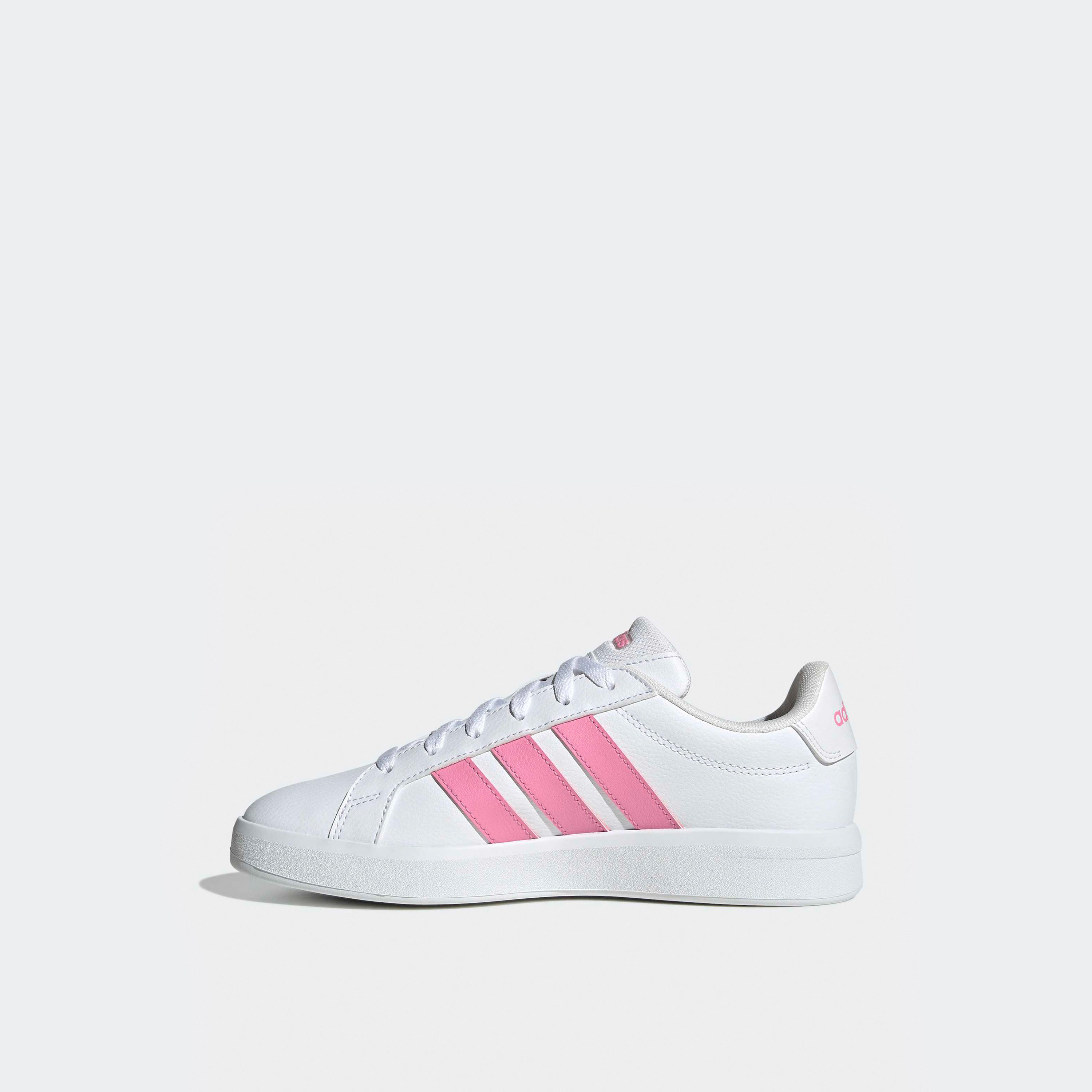 Adidas Women Grand Court Base 3.0 Lace-Up Ankle Sneakers-women-shoes-sneakers-image-3