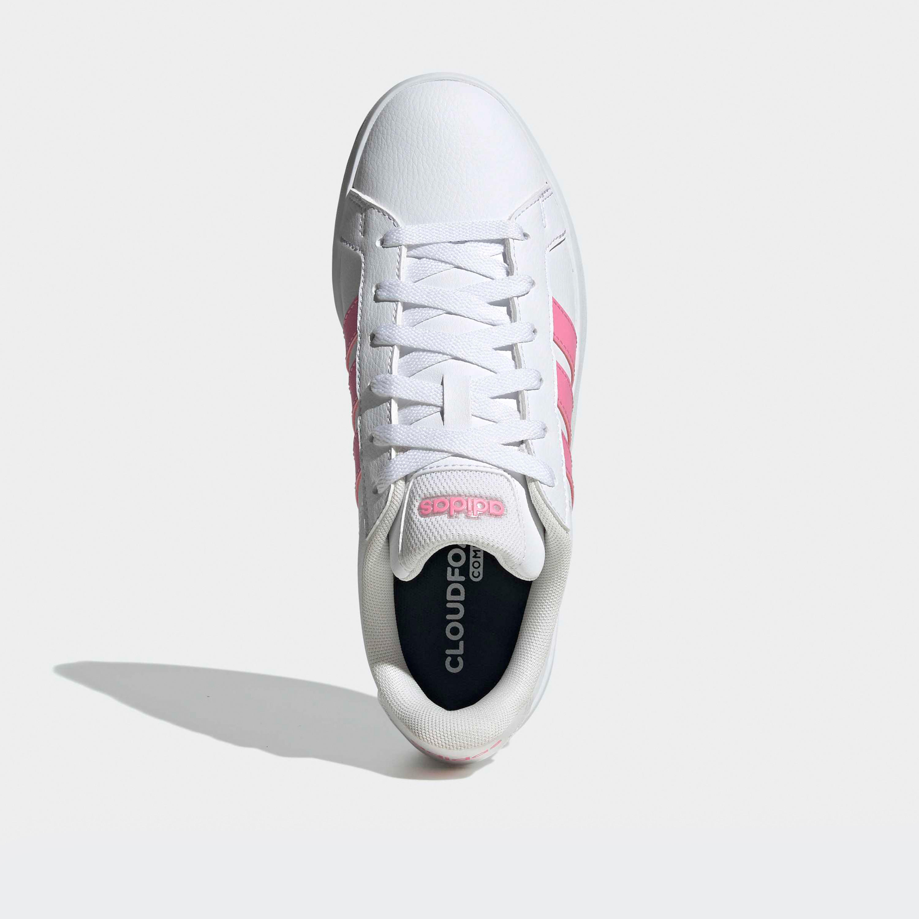 Adidas Women Grand Court Base 3.0 Lace-Up Ankle Sneakers-women-shoes-sneakers-image-4