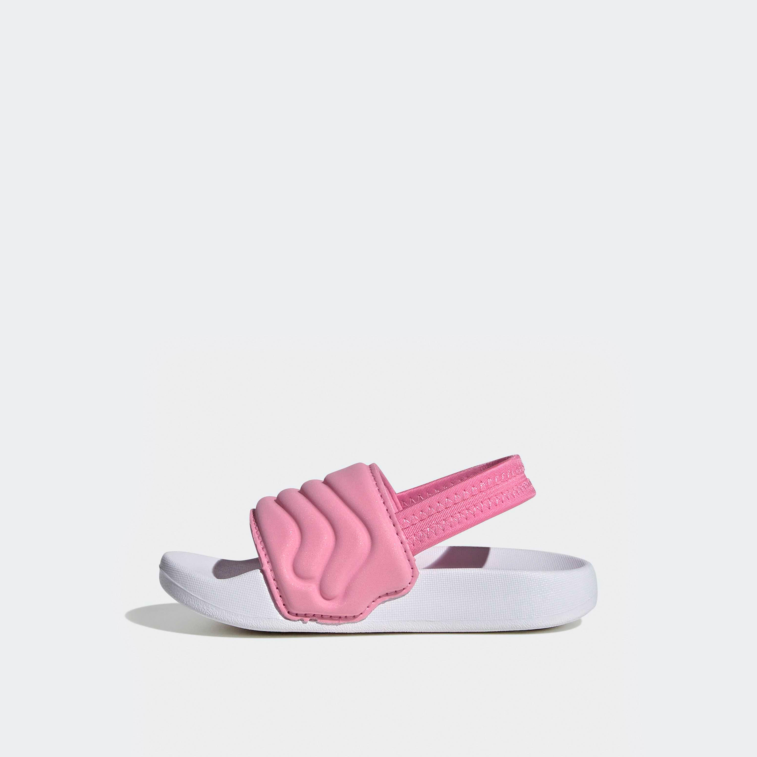 Adidas Adilette Estrap 2.0 Slides with Elastic Strap-baby-girls-shoes-sandals-image-3