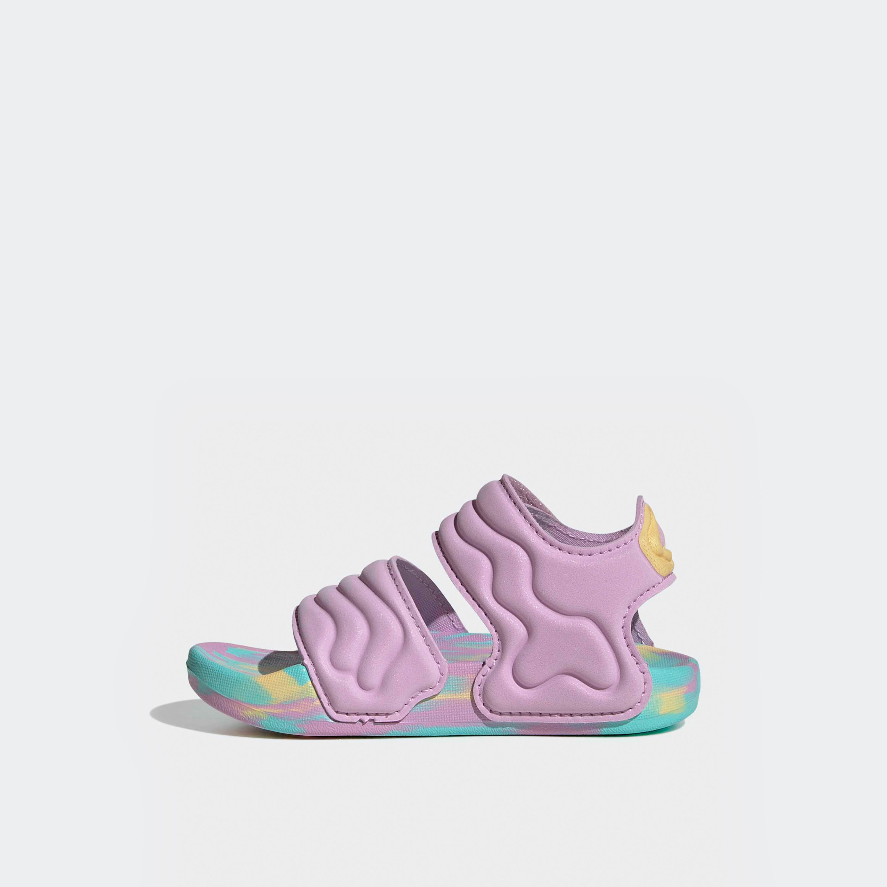 Adidas Adilette Sandals with Hook and Loop Closure-baby-girls-shoes-sandals-image-3