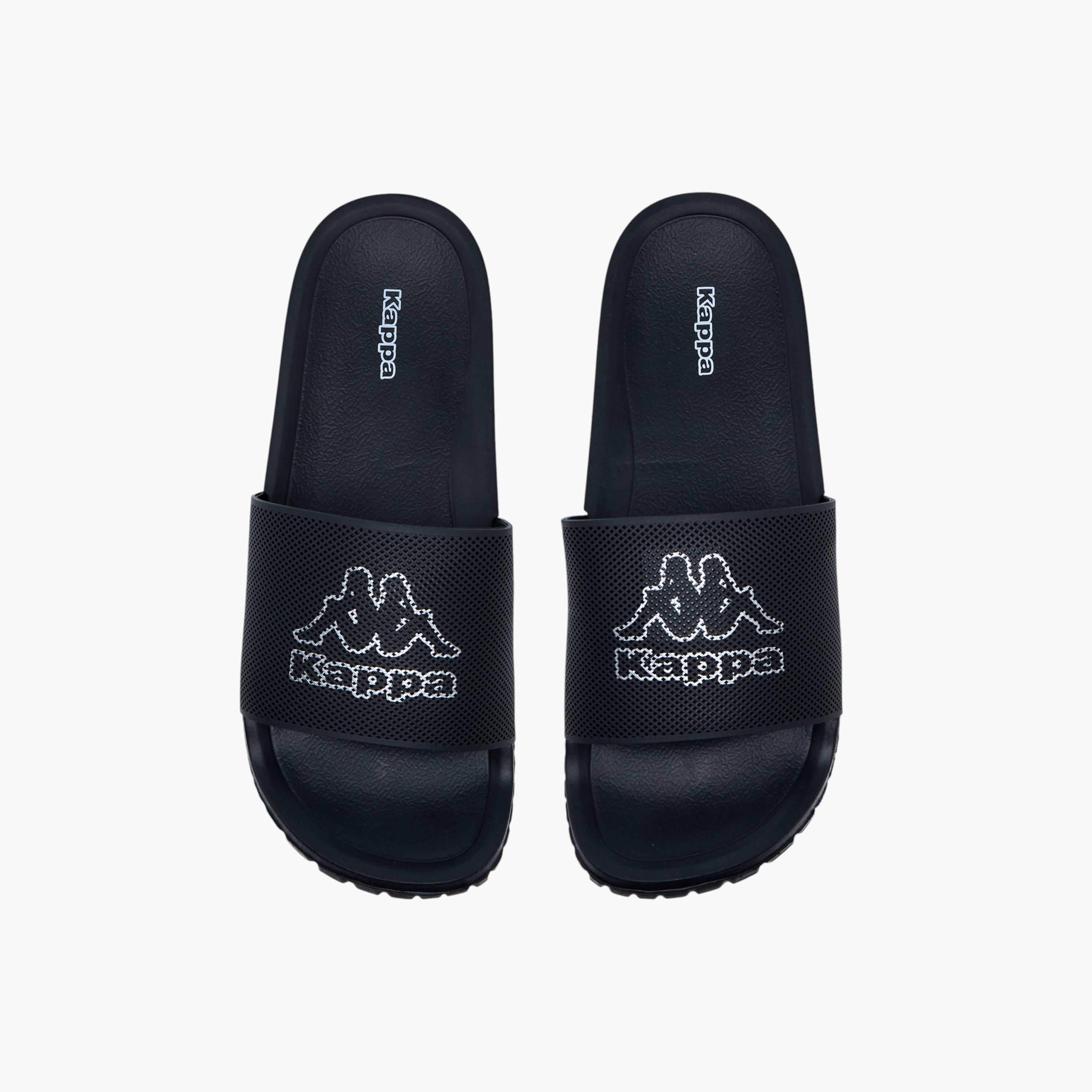 Kappa Men's Logo Print Slides-men-shoes-flipflopsandslides-image-1