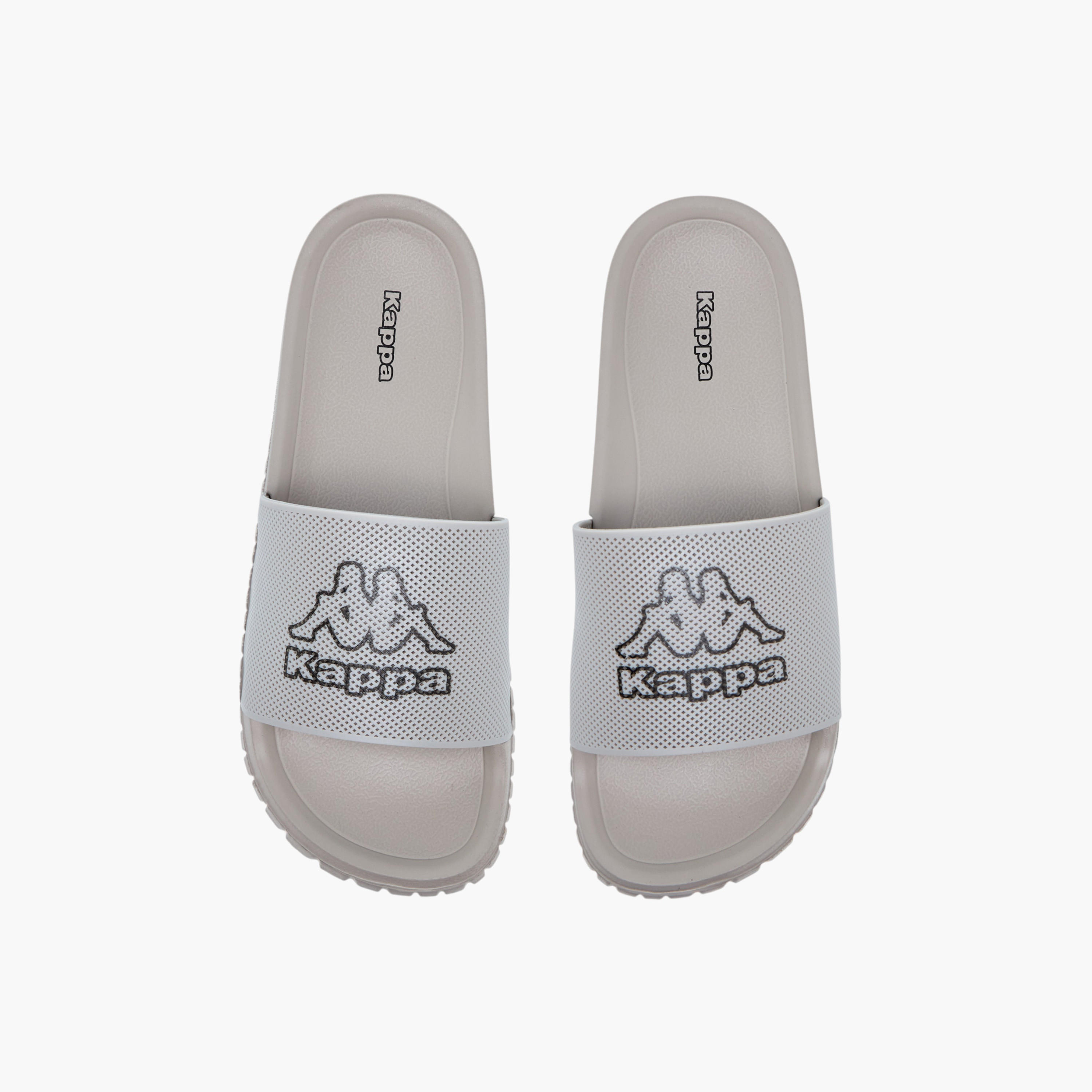 Kappa Men's Logo Print Slides-men-shoes-flipflopsandslides-image-1