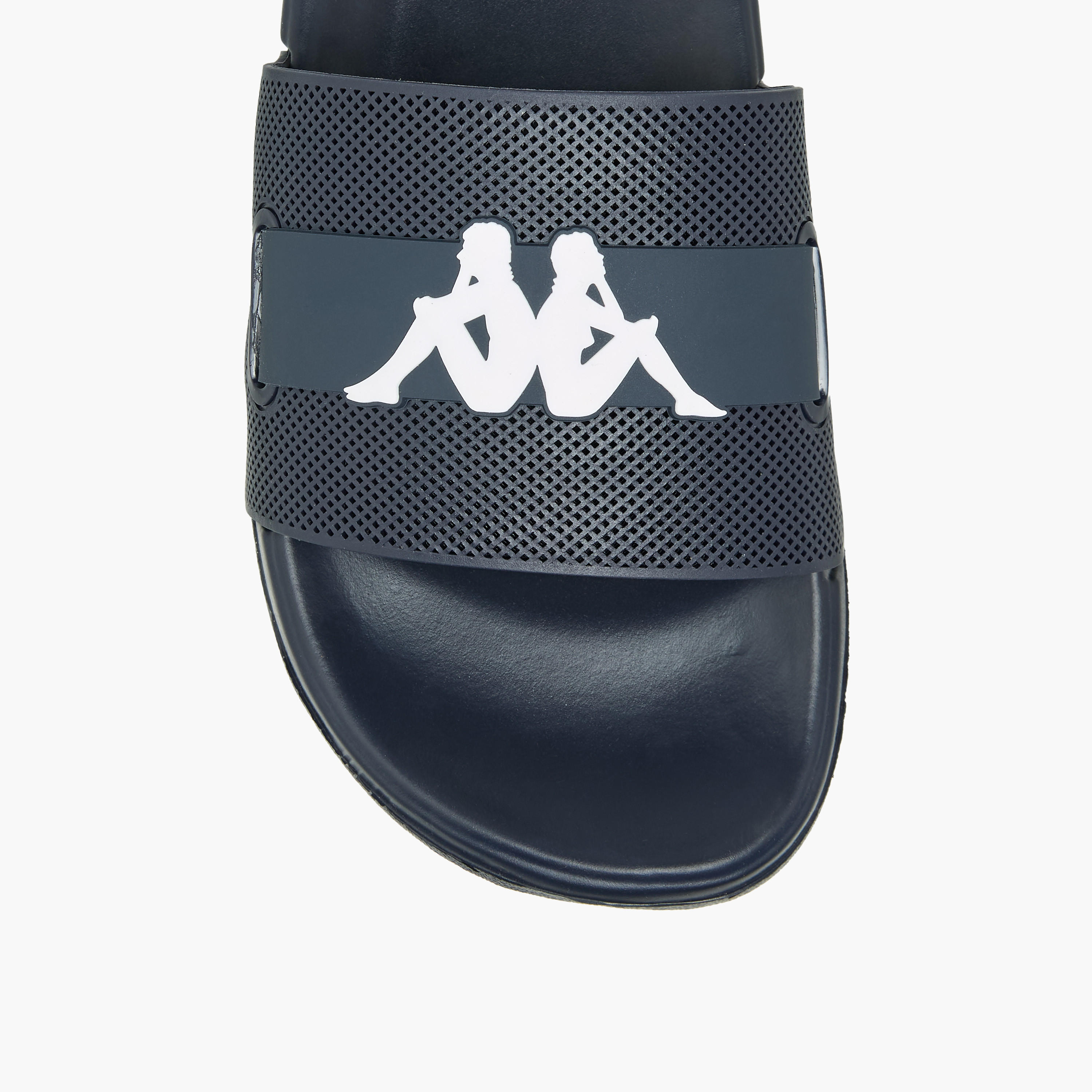 Kappa Men Logo Print Slides-men-shoes-flipflopsandslides-image-3