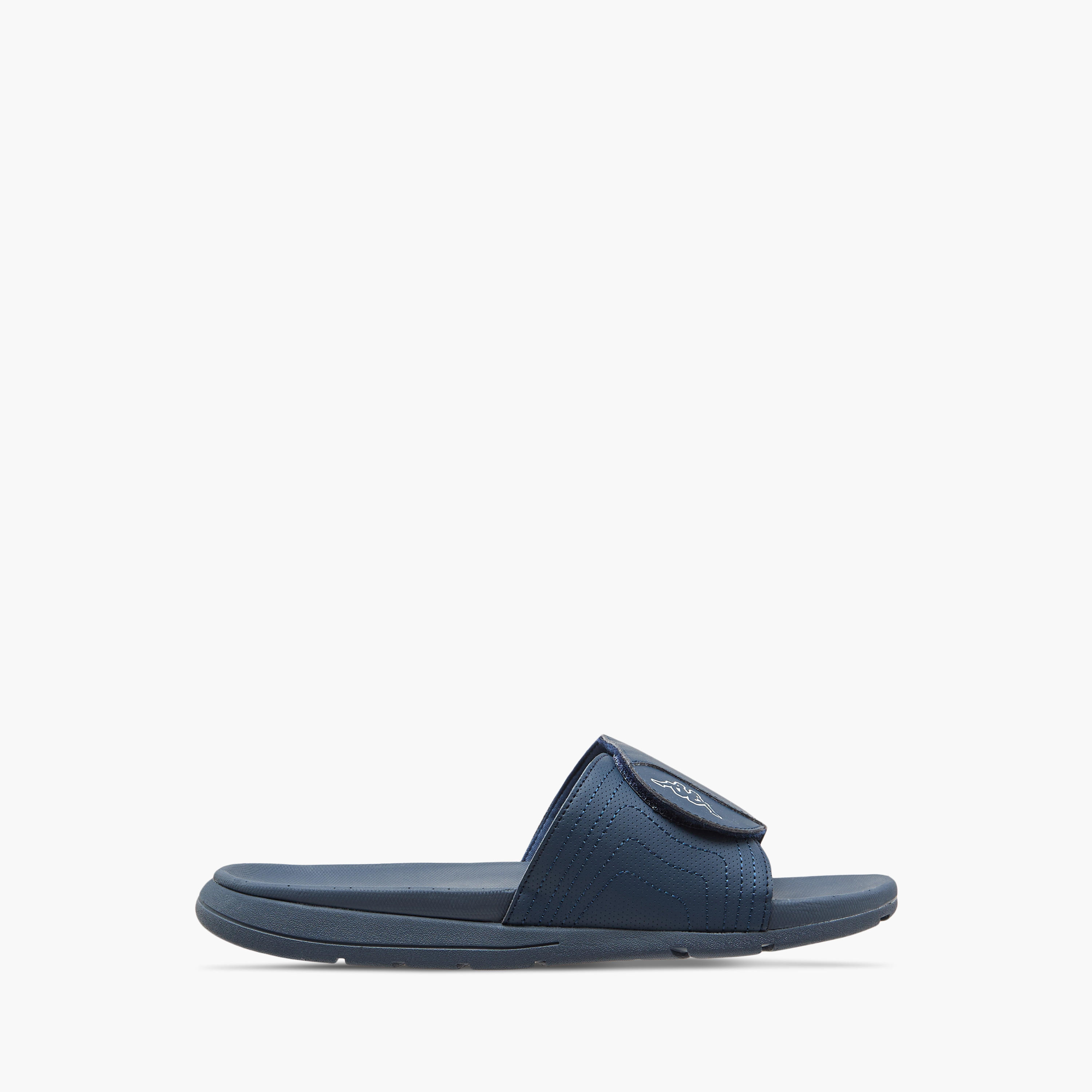 Kappa Men's Logo Print Slip-On Slides-men-shoes-flipflopsandslides-image-2