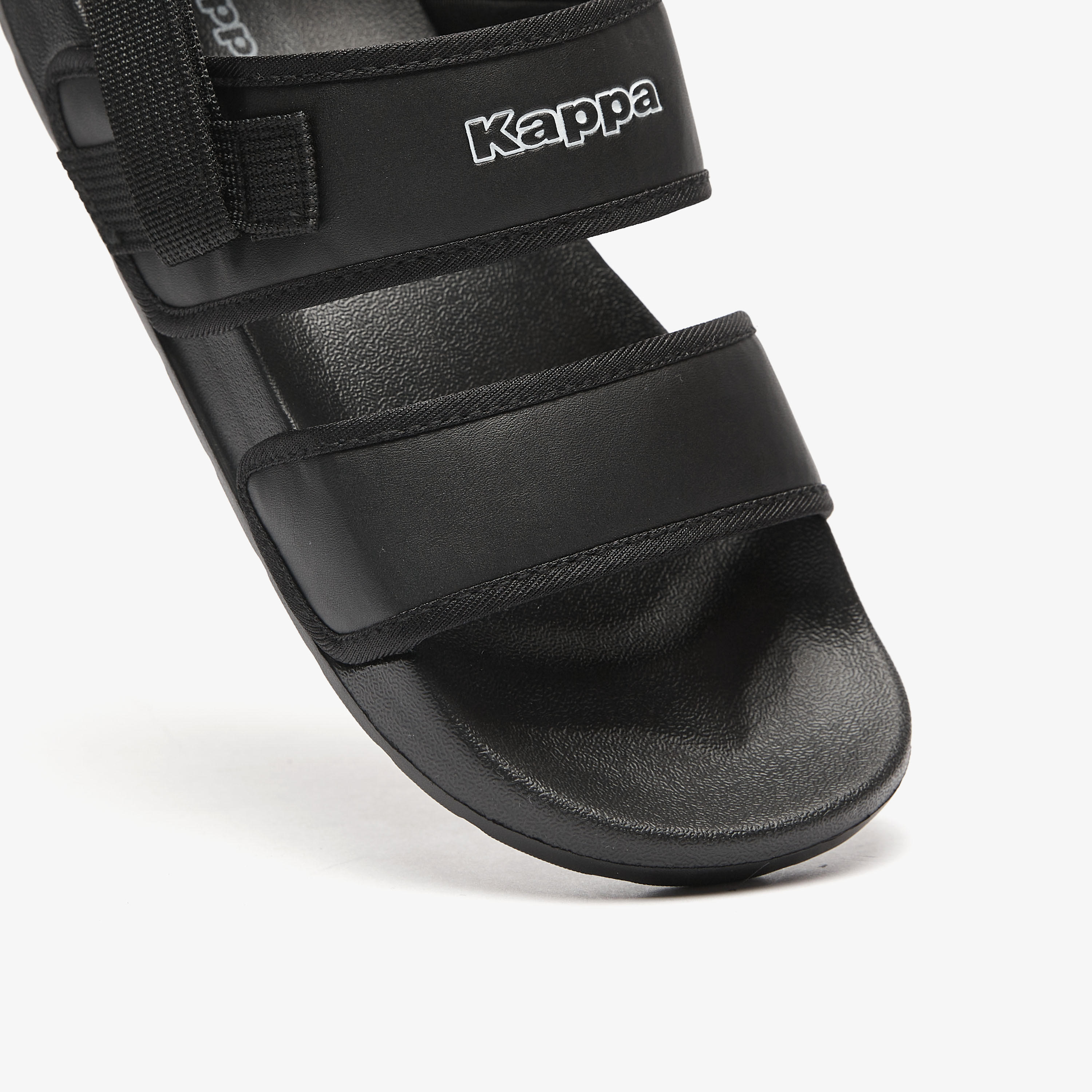 Kappa Women's Logo Print Sandals with Hook and Loop Closure-women-shoes-flats-sandals-image-5