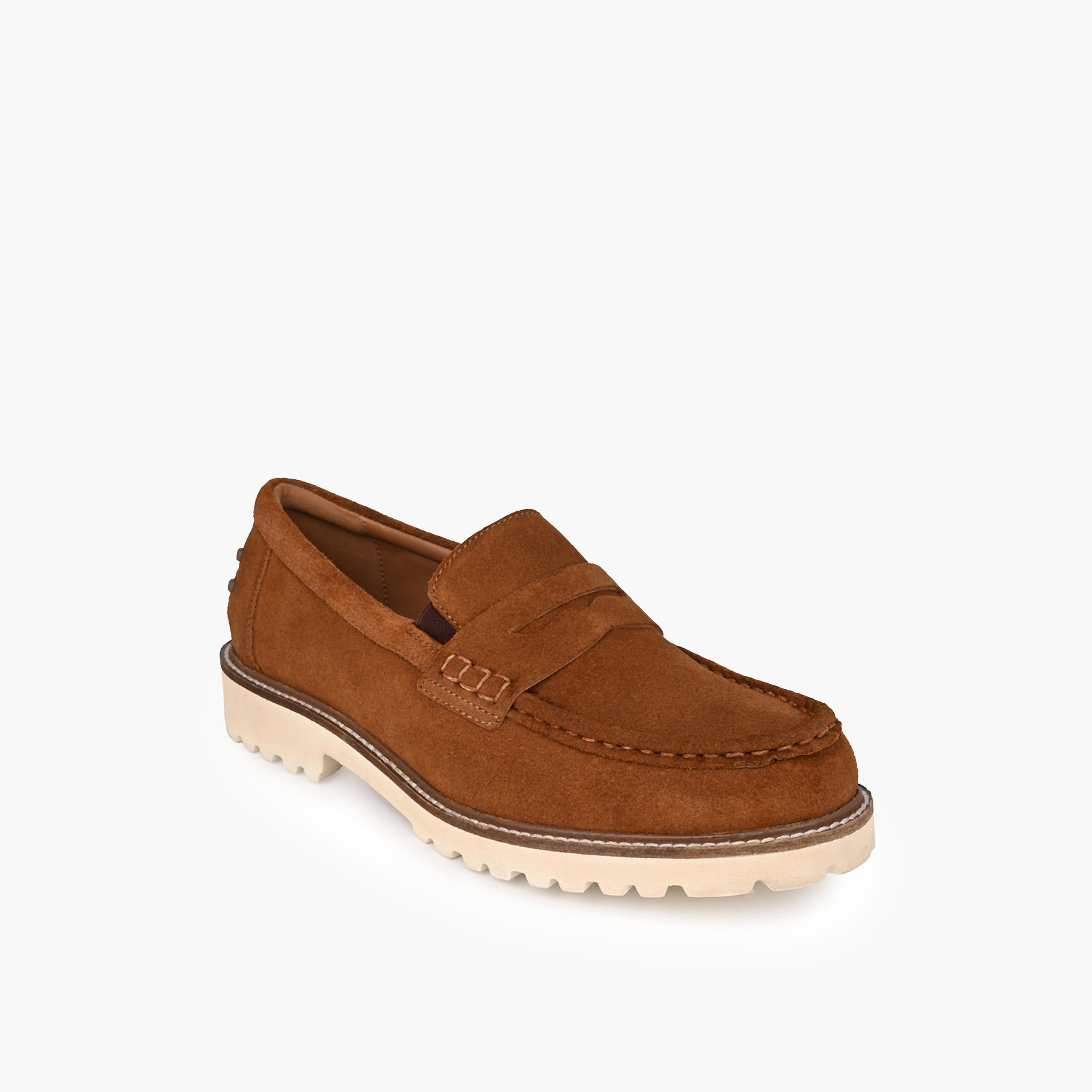 Duchini Women Leather Slip-On Loafers-women-shoes-flats-loafers-image-2