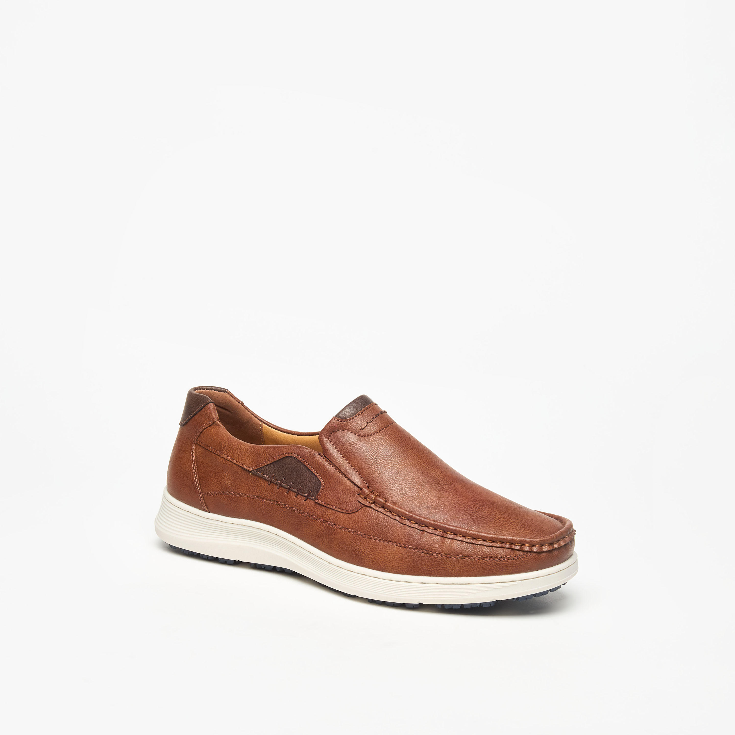 LBL by Shoexpress Stitch Detail Slip-On Loafers-men-shoes-loafersandmoccasins-image-2