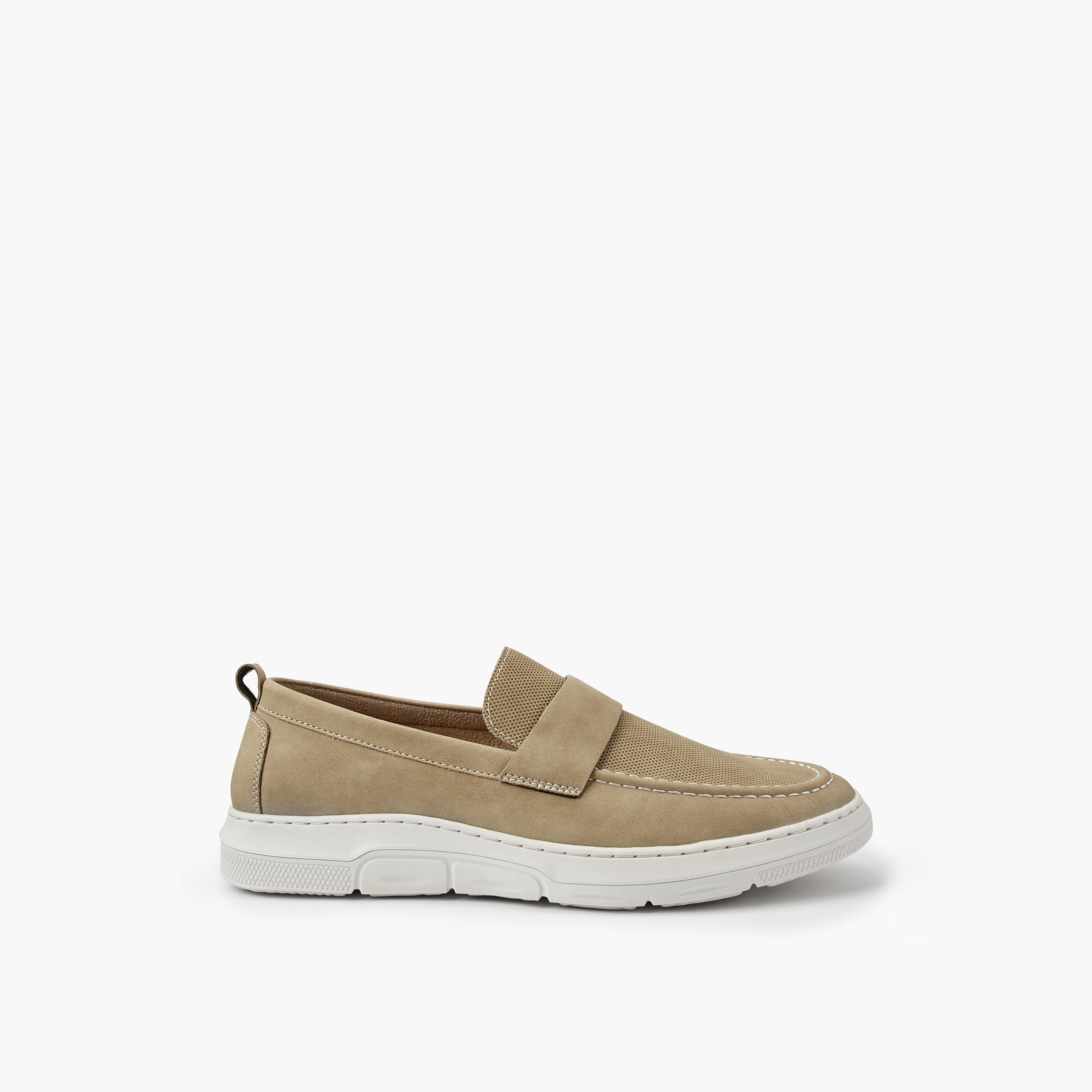 LBL by Shoexpress Solid Slip-On Loafers with Pull Tabs-men-shoes-loafersandmoccasins-image-2