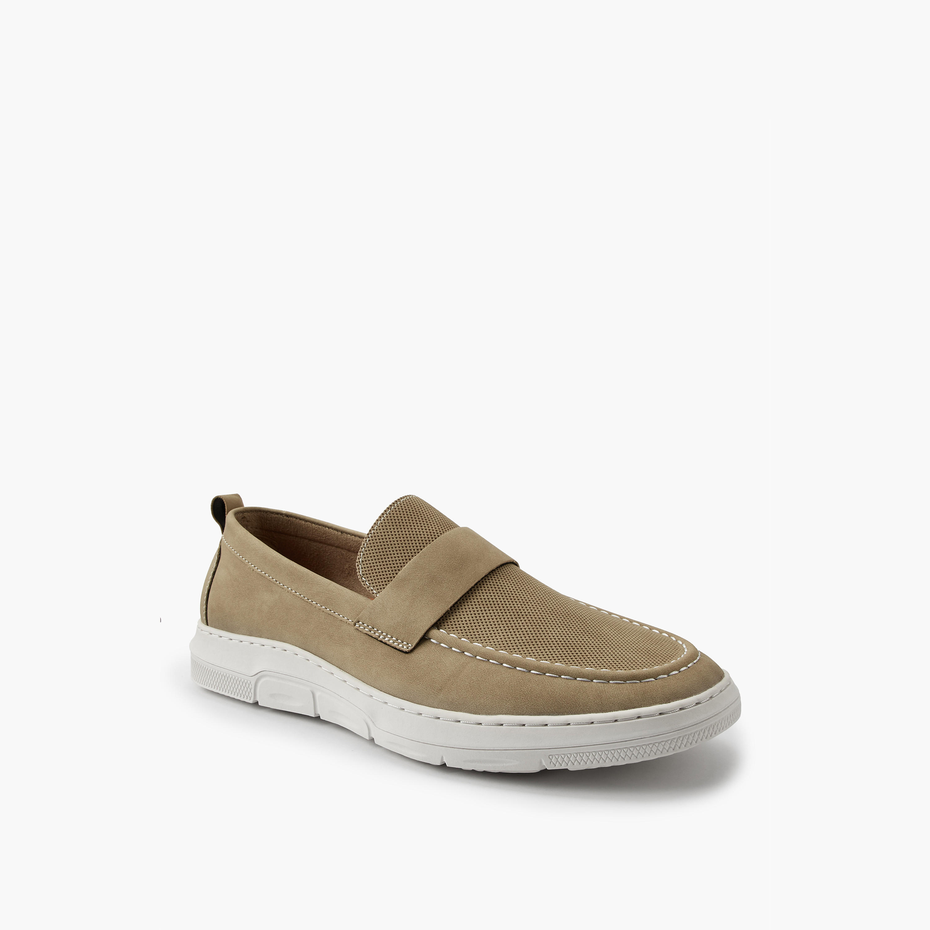 LBL by Shoexpress Solid Slip-On Loafers with Pull Tabs-men-shoes-loafersandmoccasins-image-3