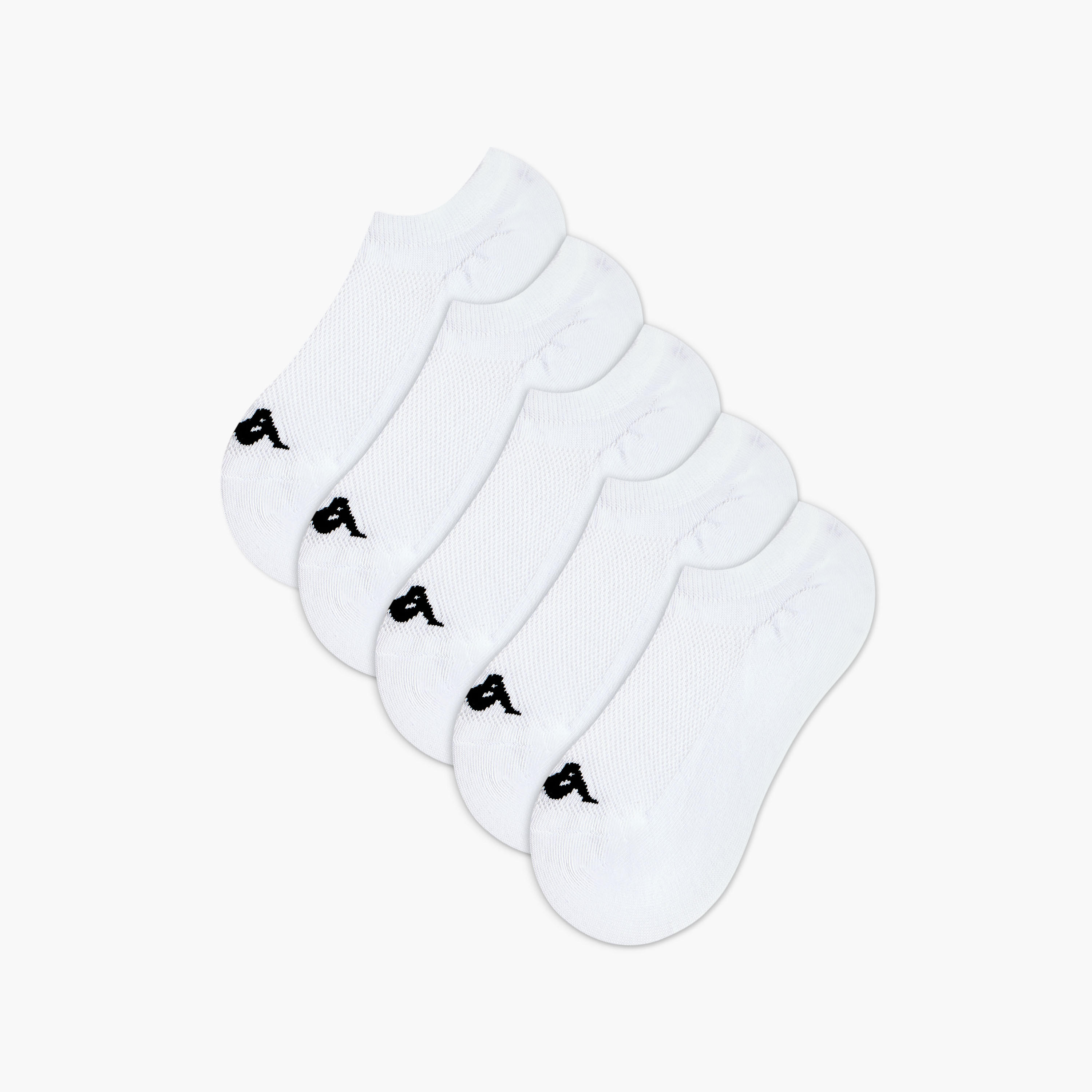 Kappa Pack of 5 Invisible Cotton Socks-women-socksandstockings-image-1