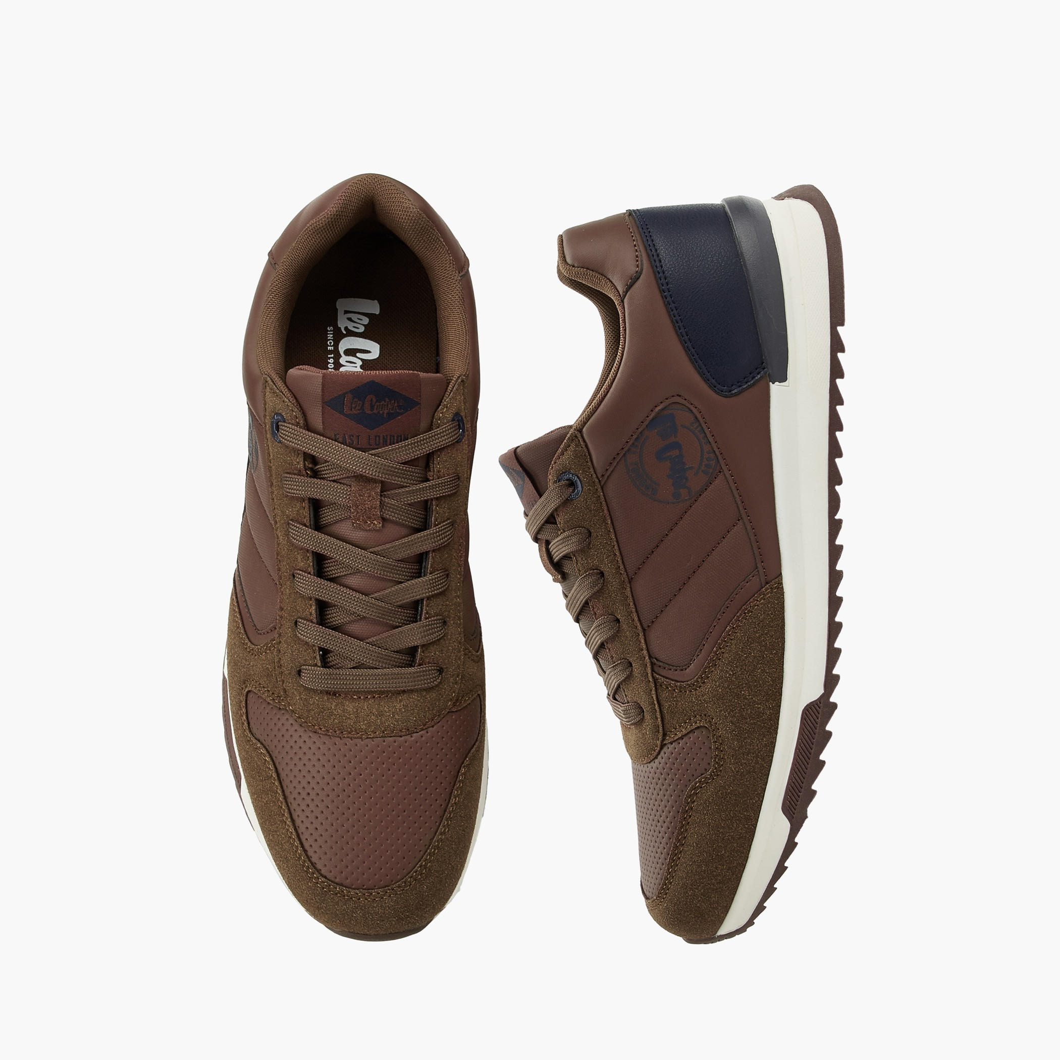 حذاء سنيكرز برباط إغلاق للرجال من لي كوبر-men-shoes-sneakers-image-1