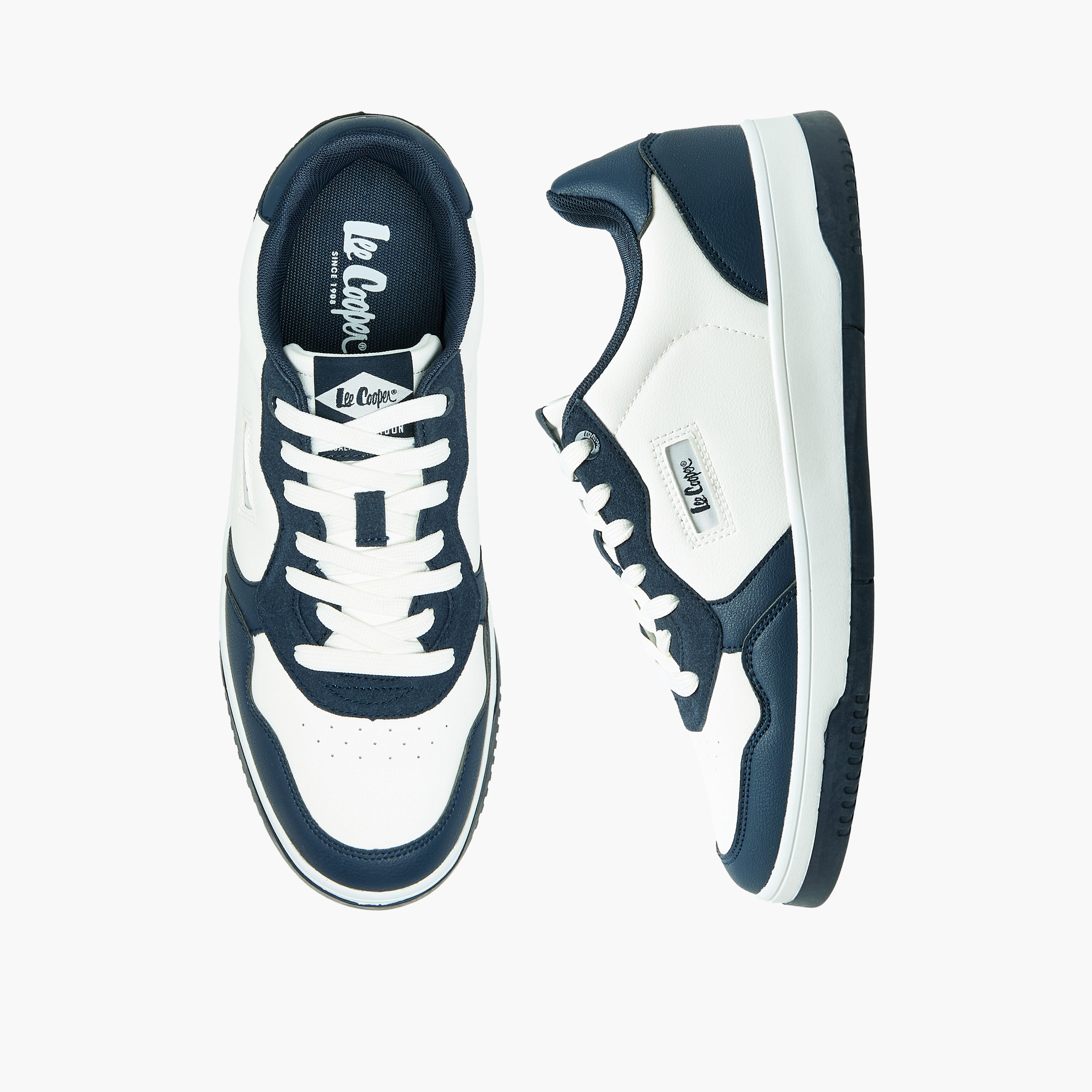 حذاء سنيكرز برباط للرجال من لي كوبر-men-shoes-sneakers-image-1