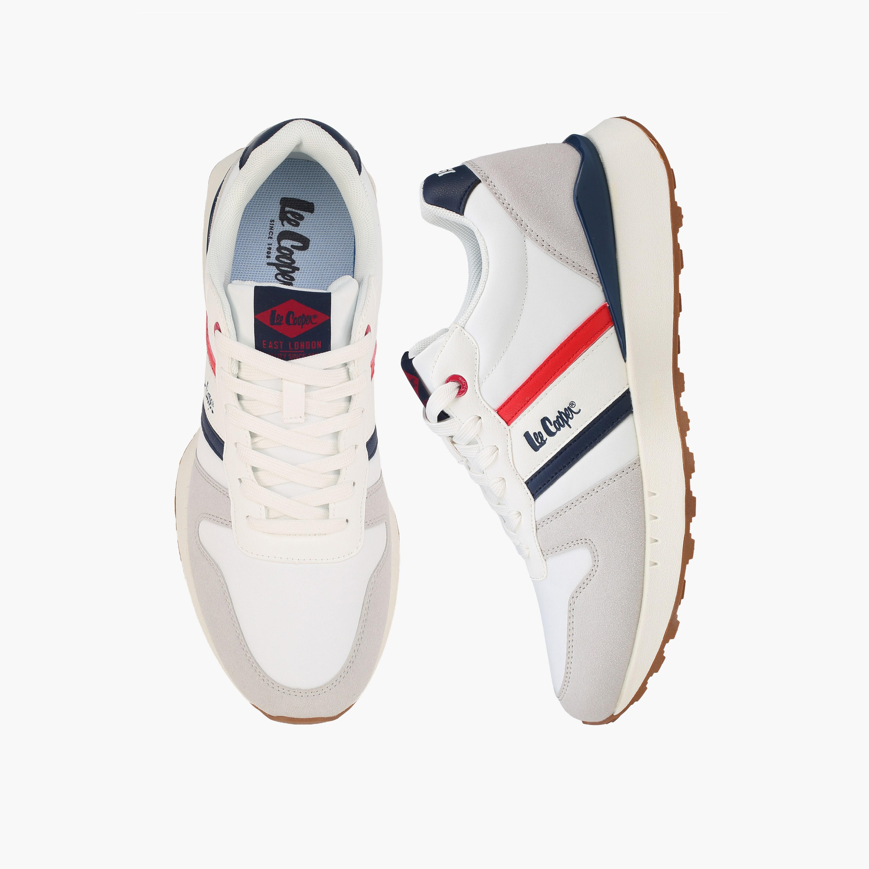 حذاء سنيكرز طول الكاحل برباط إغلاق للرجال من لي كوبر-men-shoes-sneakers-image-1