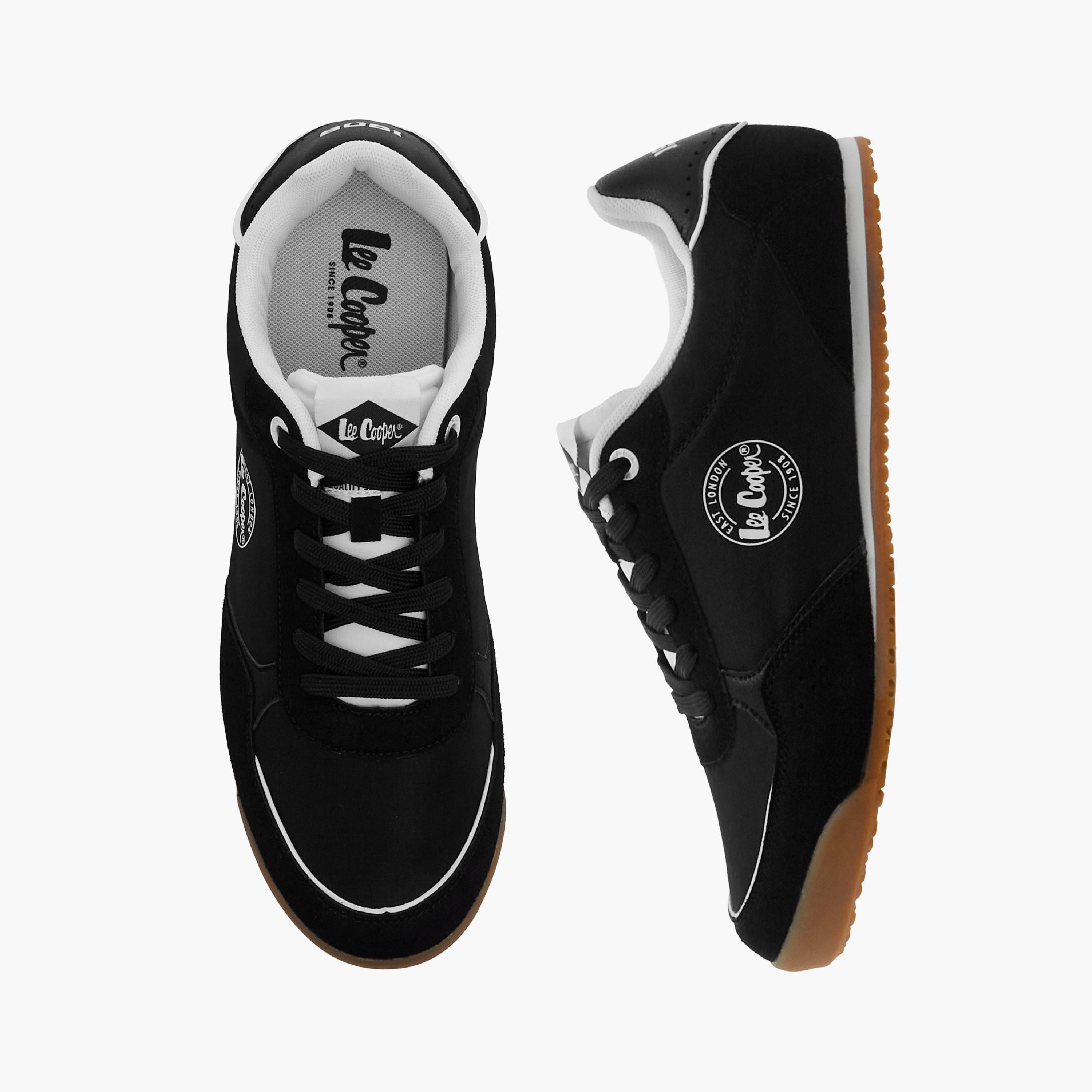 Lee Cooper Men Lace-Up Ortholite Sneakers-men-shoes-sneakers-image-1