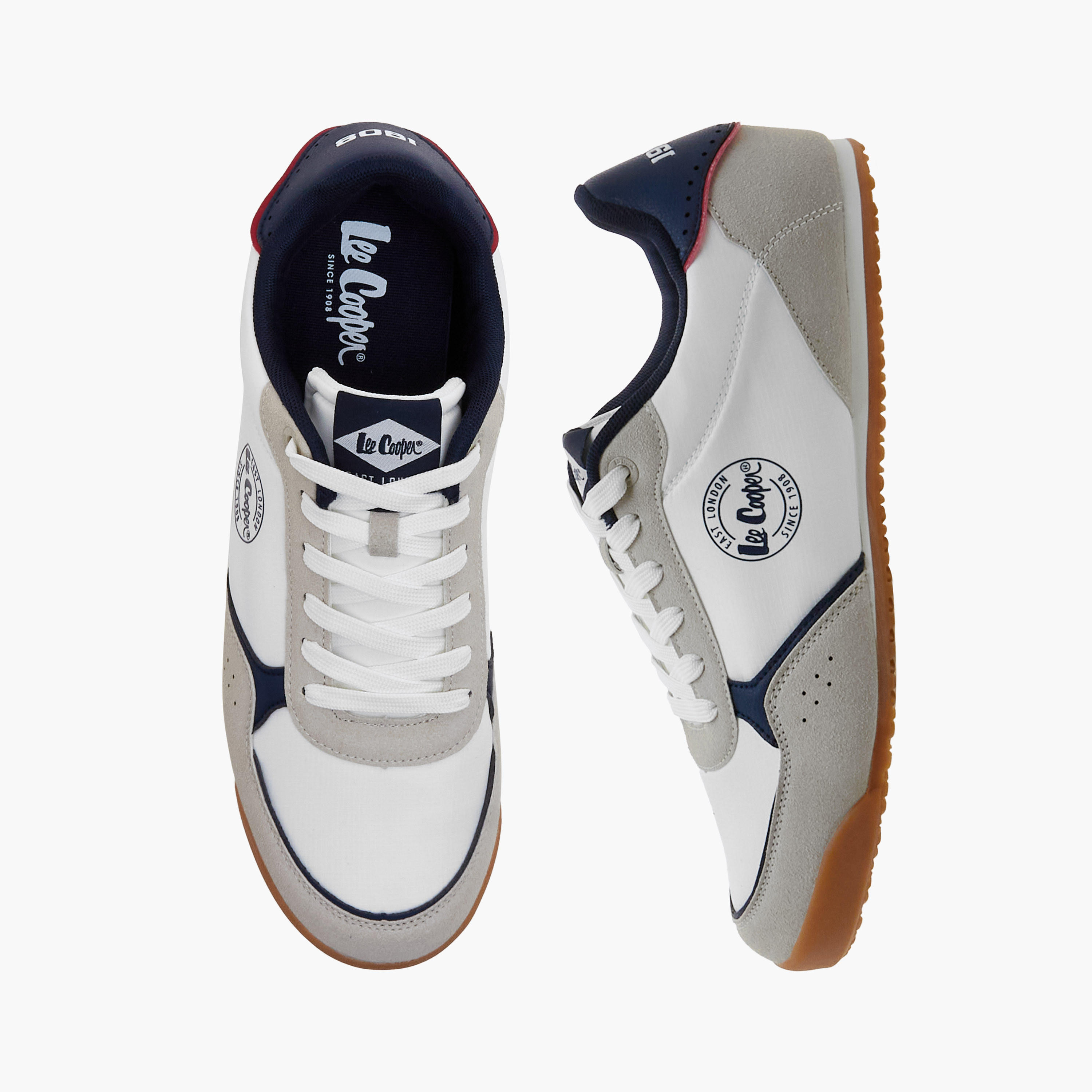Lee Cooper Men Lace-Up Ortholite Sneakers-men-shoes-sneakers-image-1