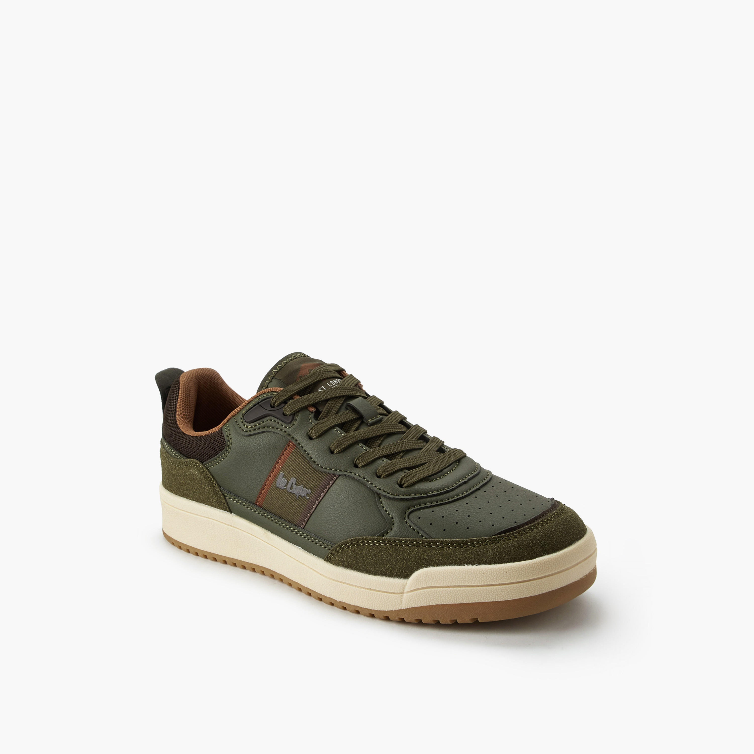 Lee Cooper Men Ortholite Lace-Up Ankle Sneakers-men-shoes-sneakers-image-2