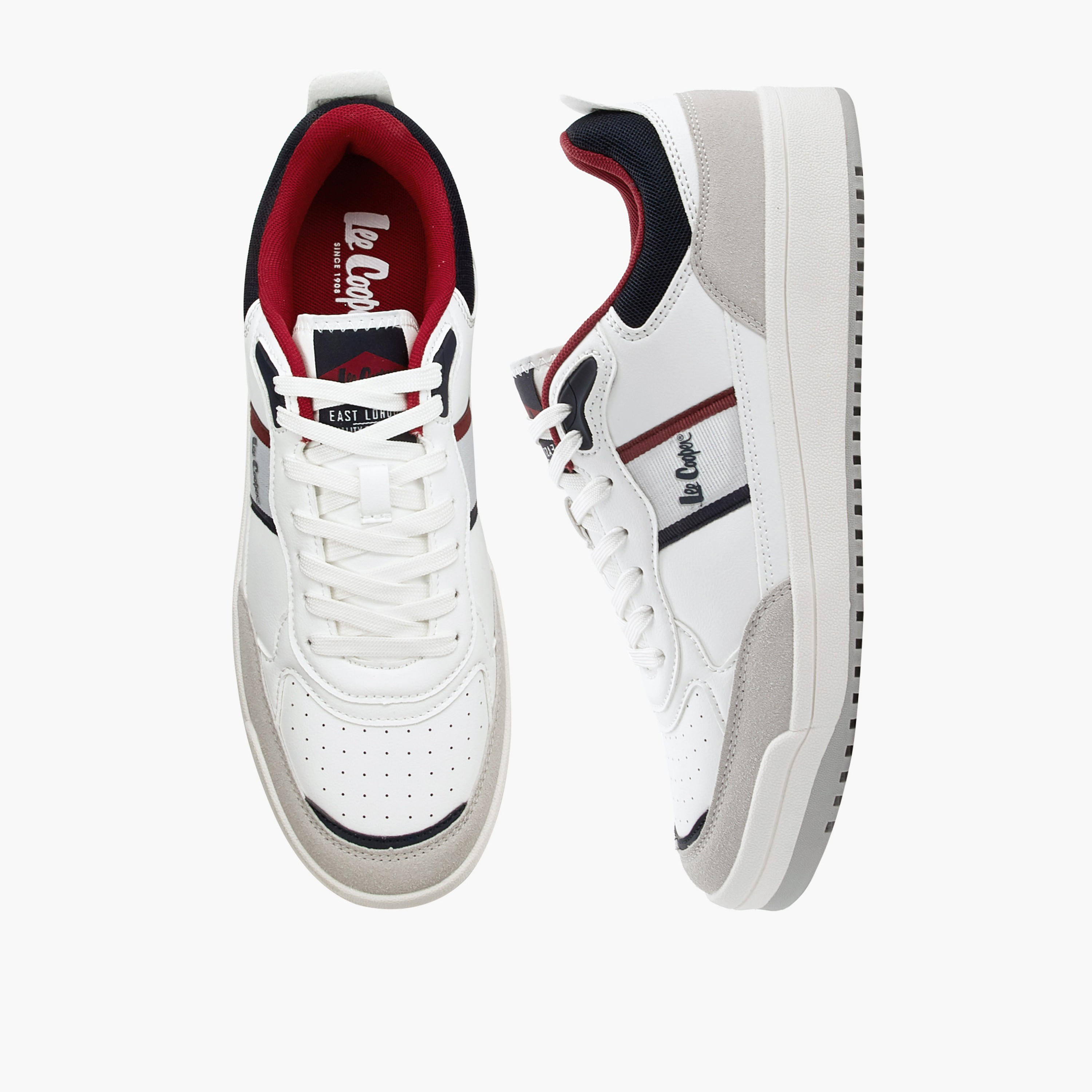 Lee Cooper Men Ortholite Lace-Up Ankle Sneakers-men-shoes-sneakers-image-1