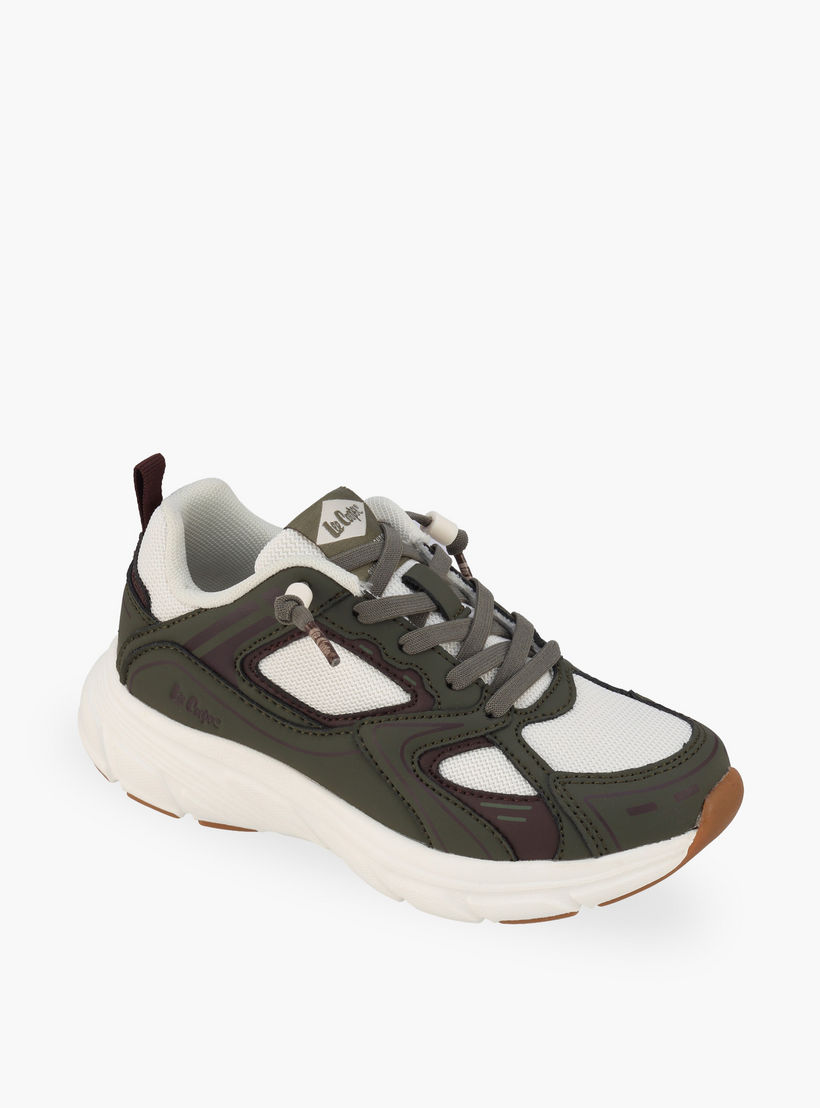 Lee Cooper Boys Lace-Up Ankle Sneakers-boys-shoes-sneakers-image-2