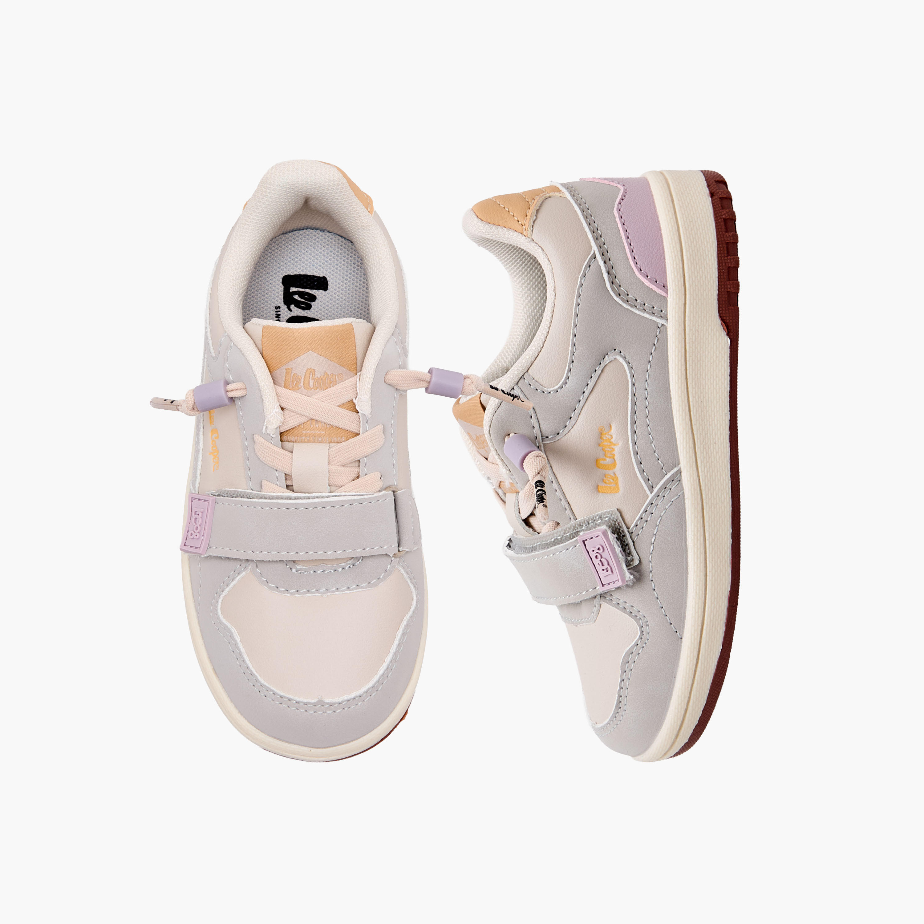 Lee Cooper Girls Hook & Loop Ankle Sneakers-girls-shoes-sneakers-image-1