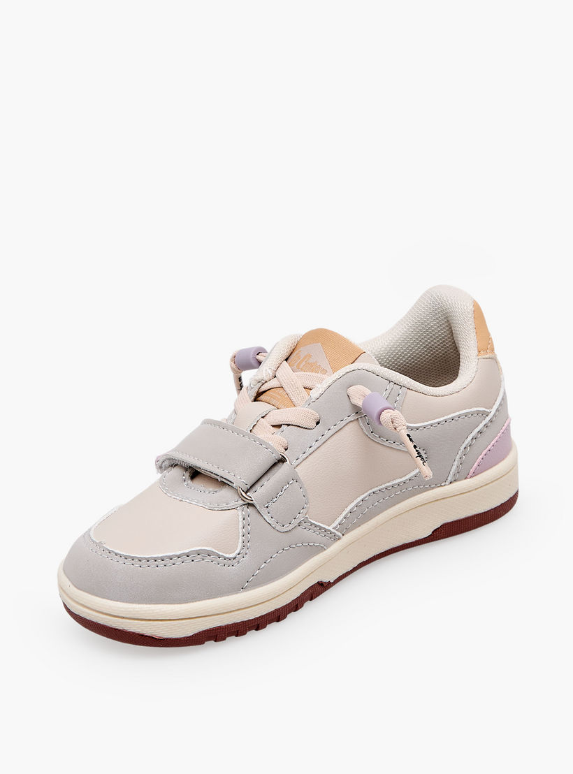Lee Cooper Girls Hook & Loop Ankle Sneakers-girls-shoes-sneakers-image-4