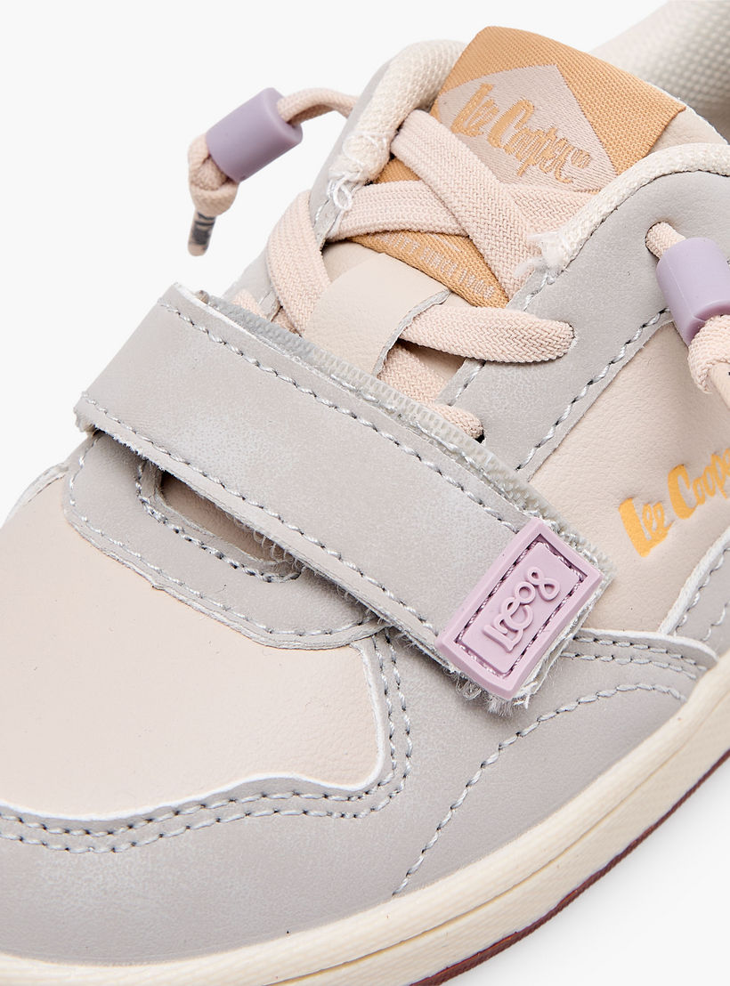 Lee Cooper Girls Hook & Loop Ankle Sneakers-girls-shoes-sneakers-image-7