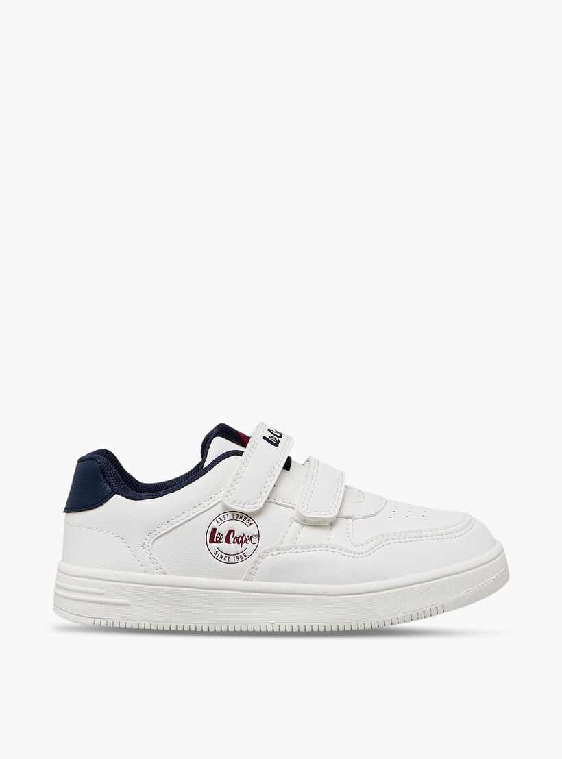 Lee Cooper Boys Panelled Hook & Loop Ankle Sneakers-boys-shoes-sneakers-image-3