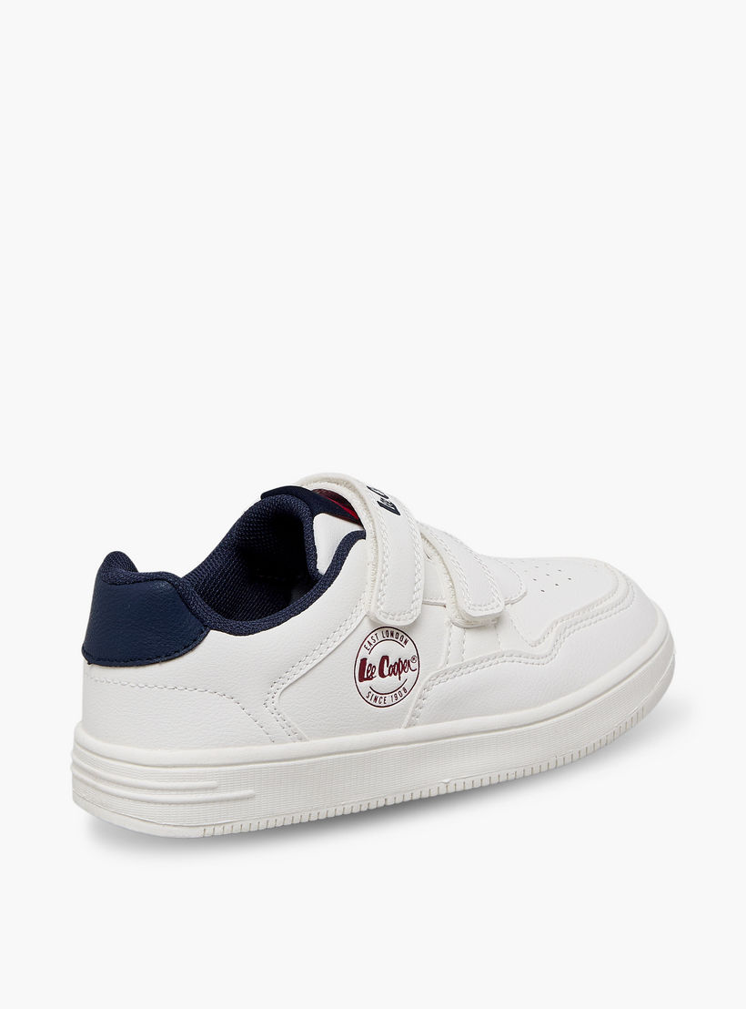 Lee Cooper Boys Panelled Hook & Loop Ankle Sneakers-boys-shoes-sneakers-image-6