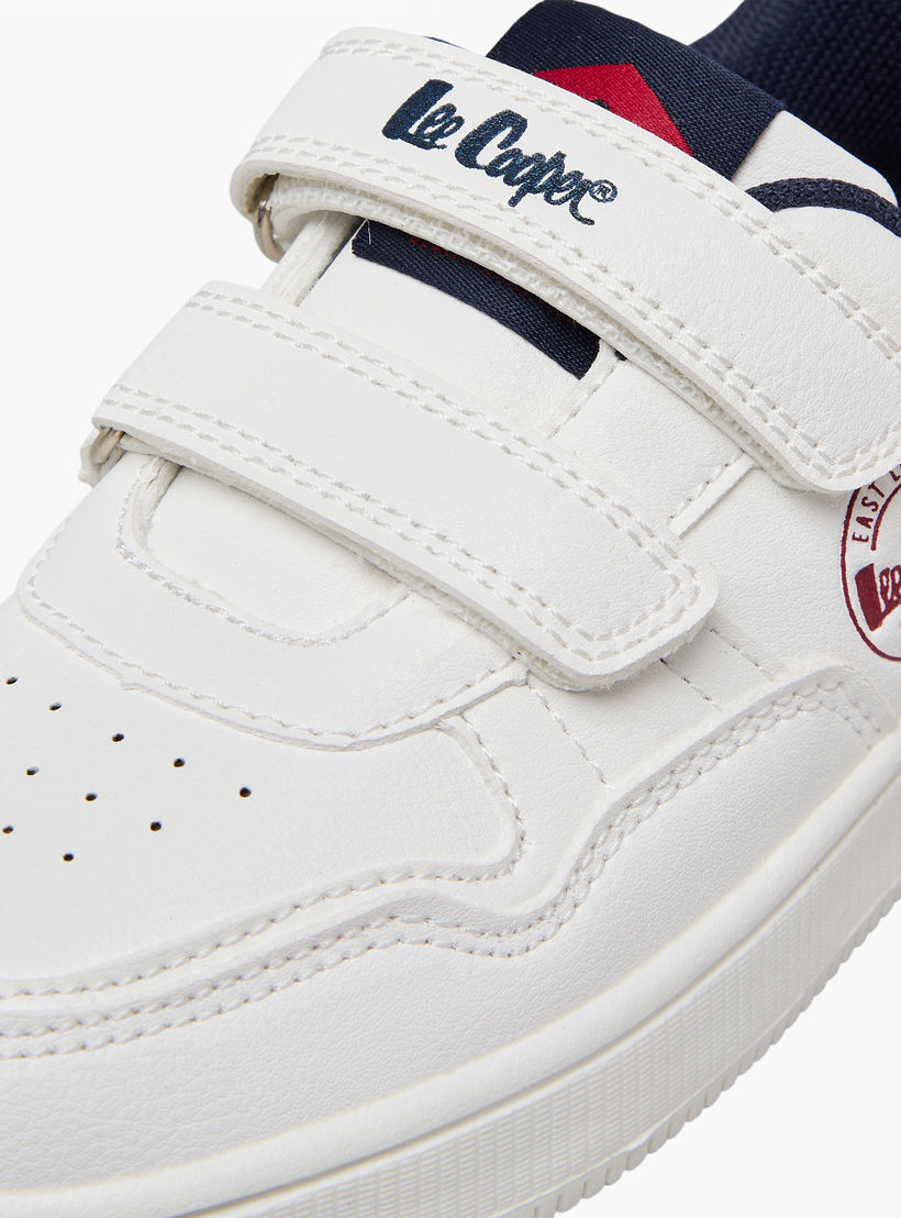 Lee Cooper Boys Panelled Hook & Loop Ankle Sneakers-boys-shoes-sneakers-image-7