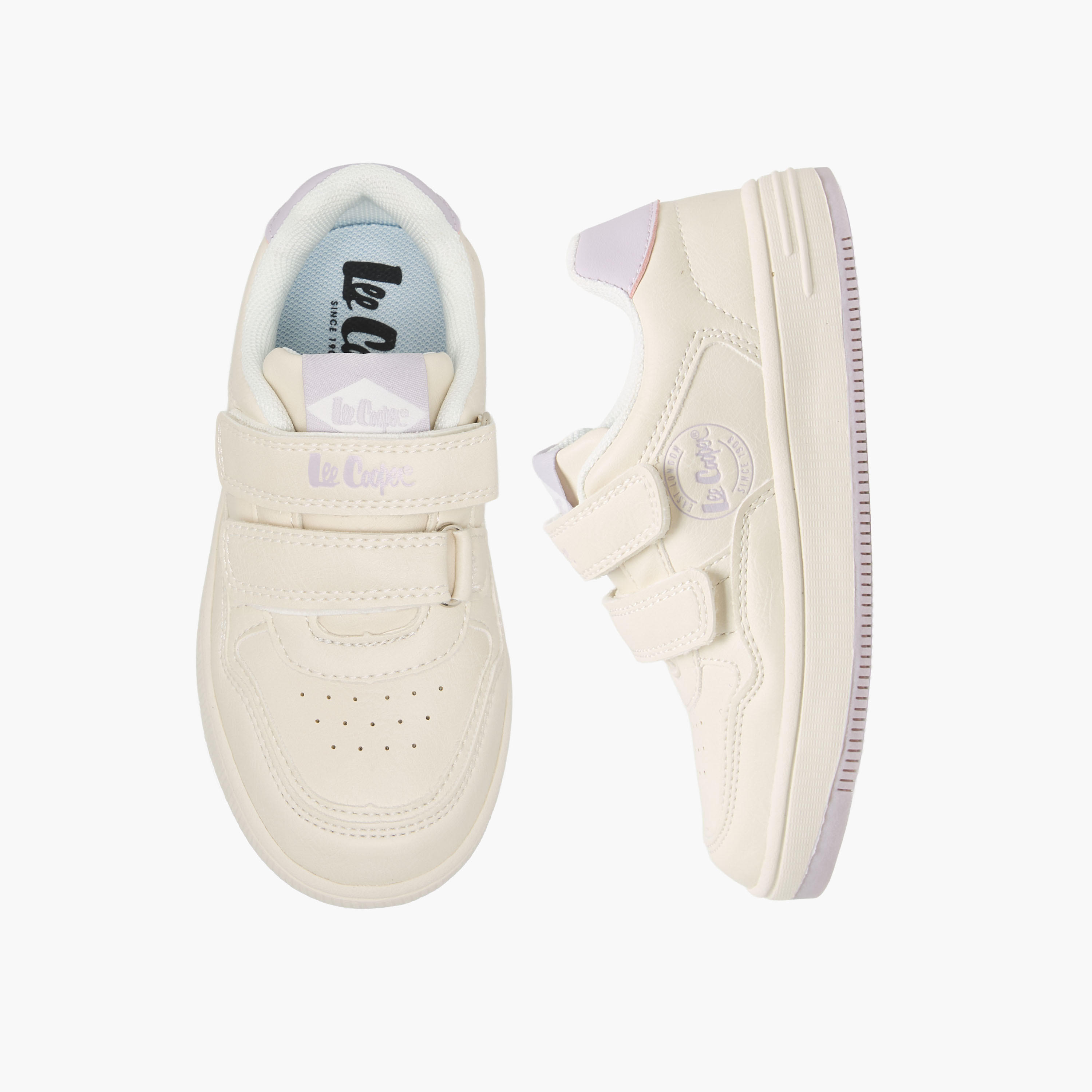 Lee Cooper Girls Hook & Loop Ankle Sneakers-girls-shoes-sneakers-image-1