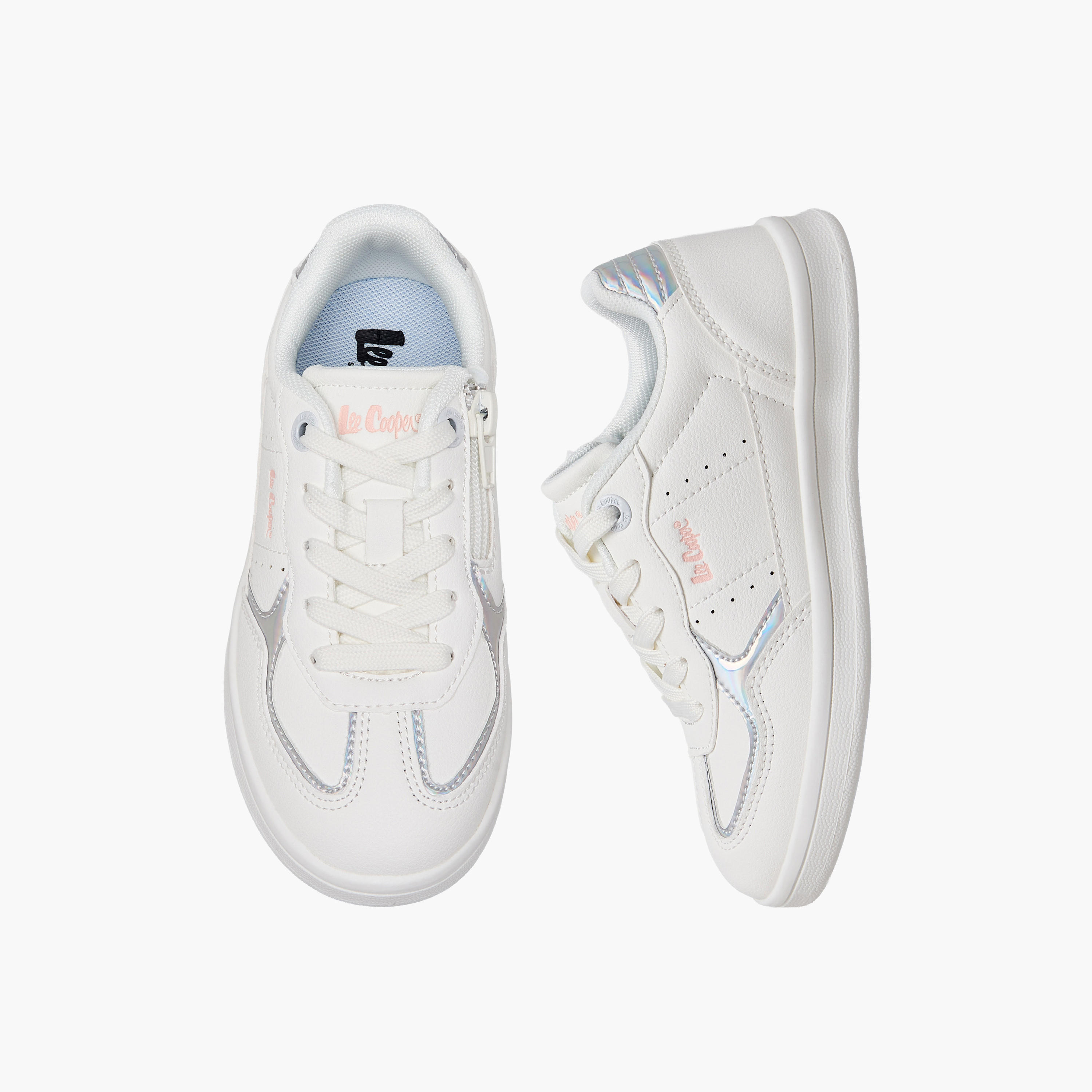 حذاء سنيكرز للكاحل برباط للبنات من لي كوبر-girls-shoes-sneakers-image-1