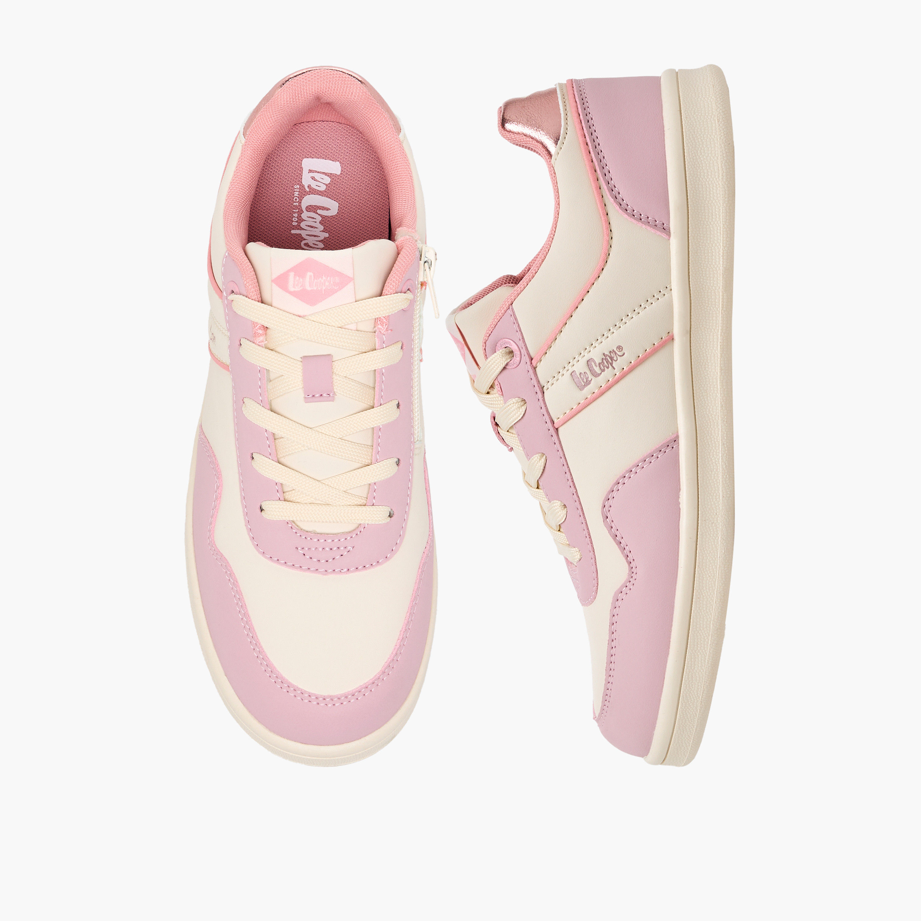 Lee Cooper Girls Lace-Up Ankle Sneakers-girls-shoes-sneakers-image-8