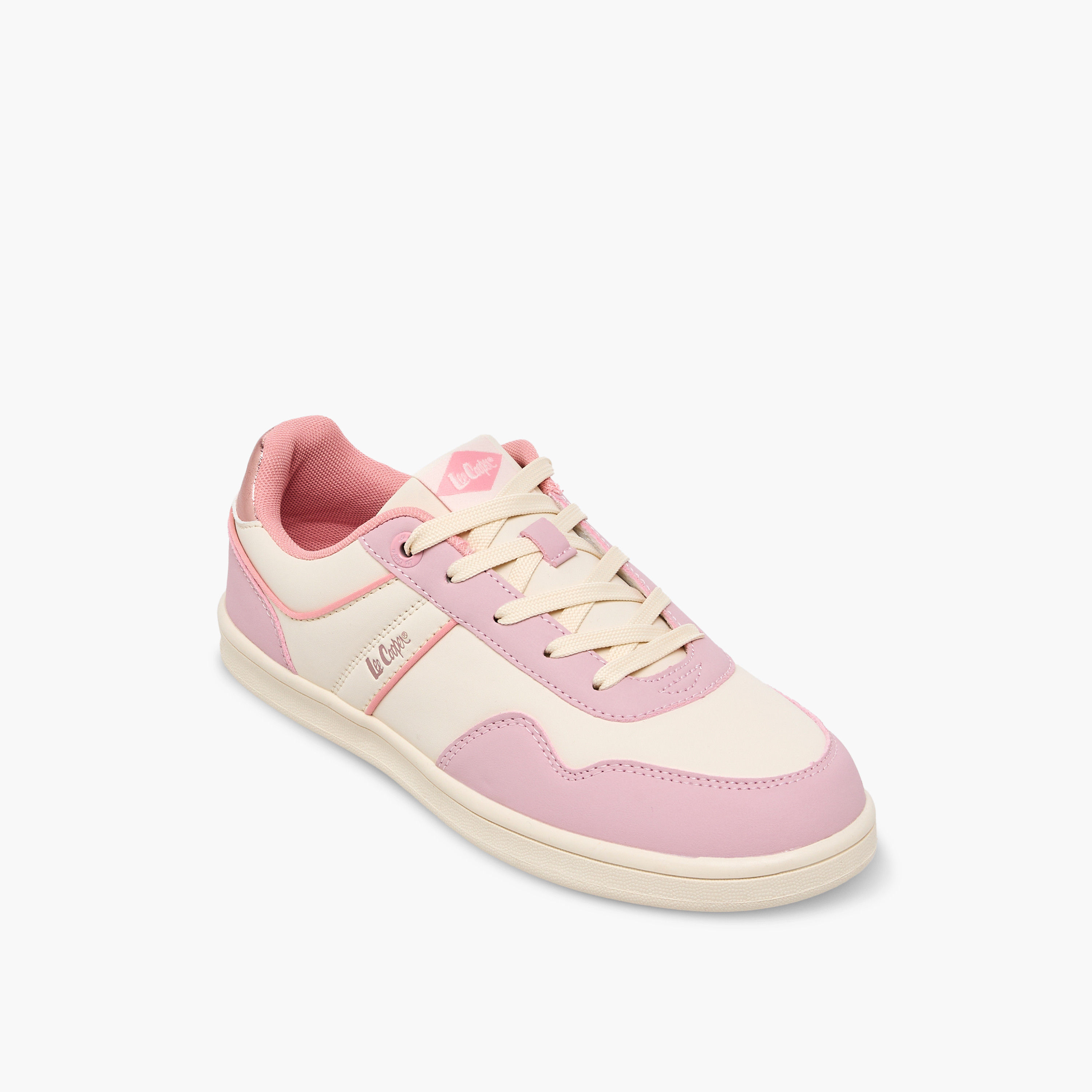 Lee Cooper Girls Lace-Up Ankle Sneakers-girls-shoes-sneakers-image-9